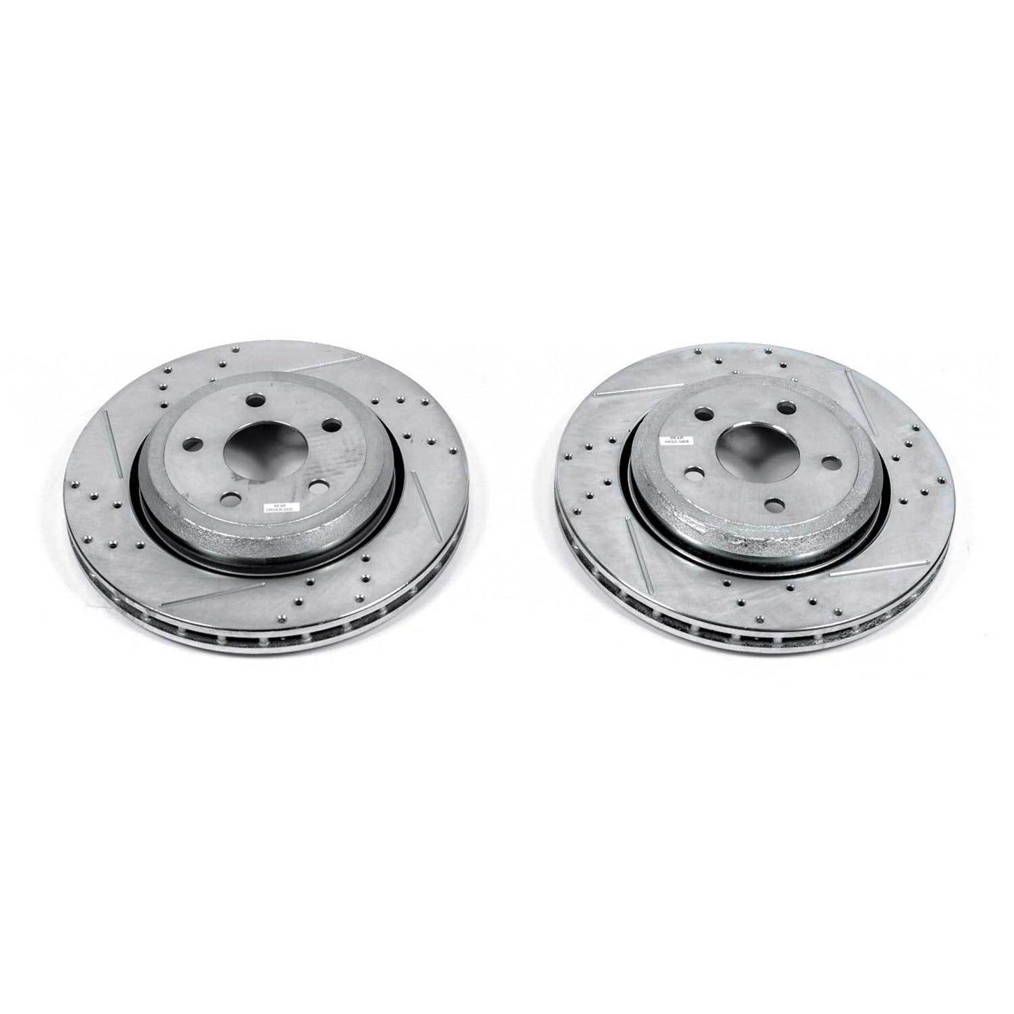 PowerStop Power Stop 18-19 Dodge Durango Rear Evolution Drilled & Slotted Rotors - Pair AR83079XPR