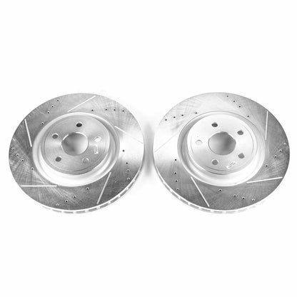 PowerStop Power Stop 18-19 Dodge Durango Front Evolution Drilled & Slotted Rotors - Pair AR83080XPR