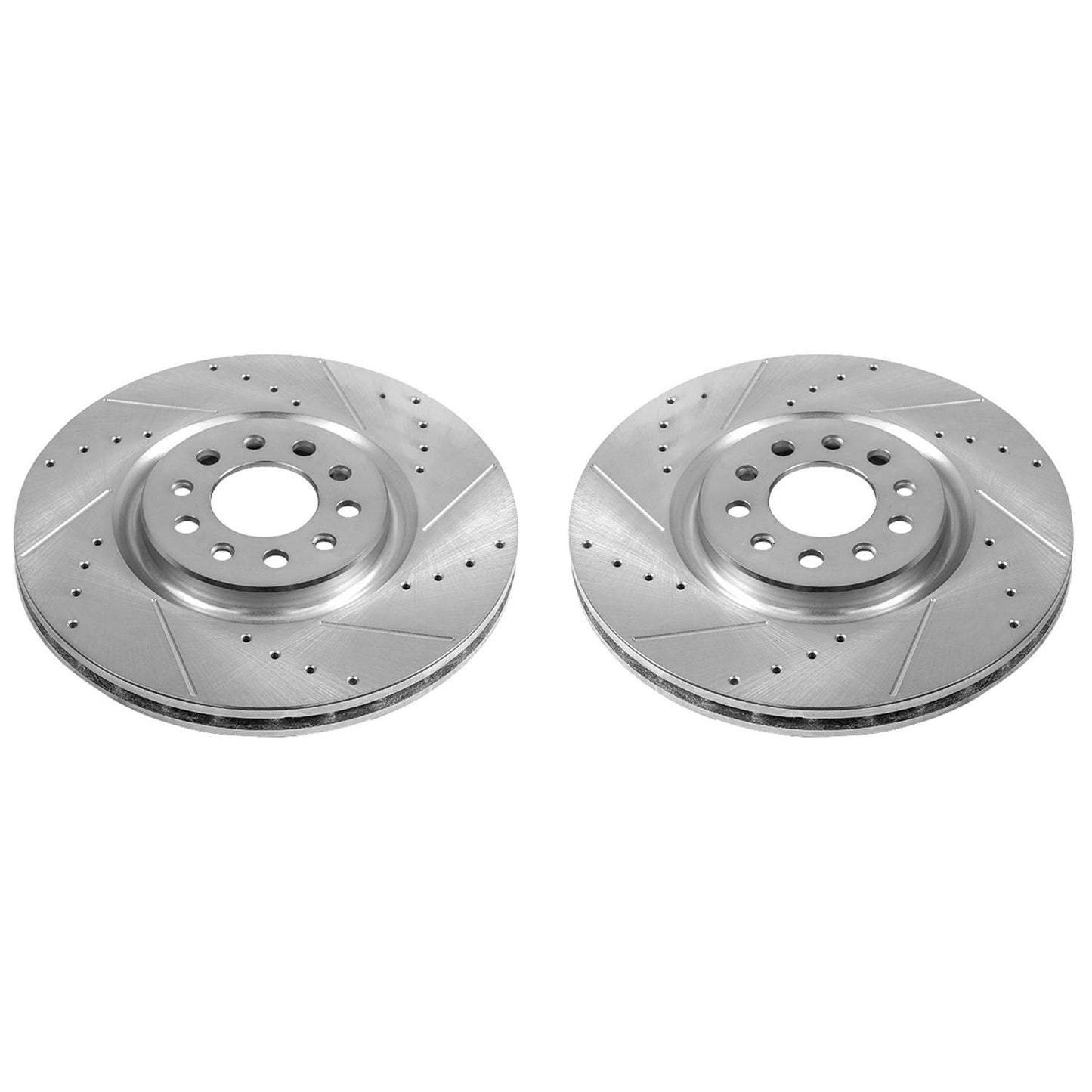 PowerStop Power Stop 15-17 Chrysler 200 Front Evolution Drilled & Slotted Rotors - Pair AR83087XPR
