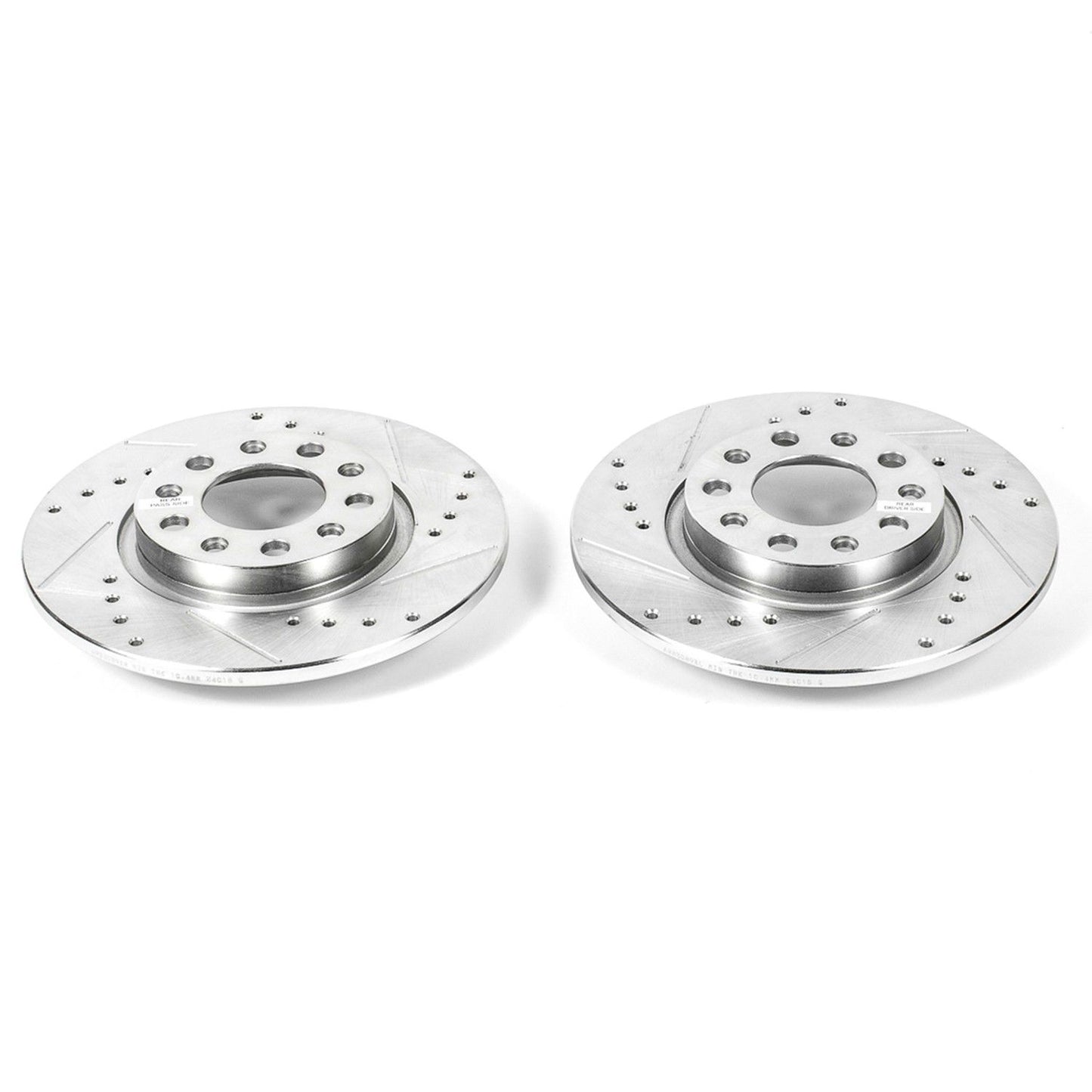 PowerStop Power Stop 15-17 Chrysler 200 Rear Evolution Drilled & Slotted Rotors - Pair AR83089XPR