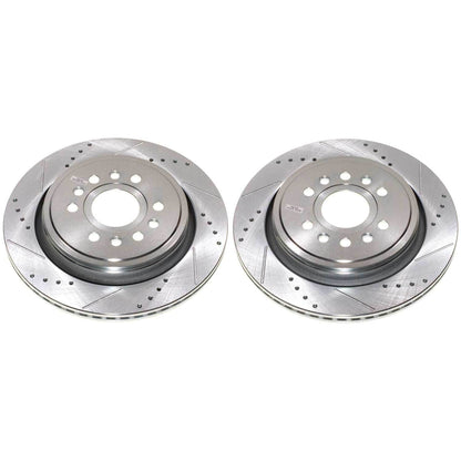 PowerStop Power Stop 22-24 Jeep Grand Wagoneer Rear Drilled & Slotted Rotor (Pair) AR83108XPR
