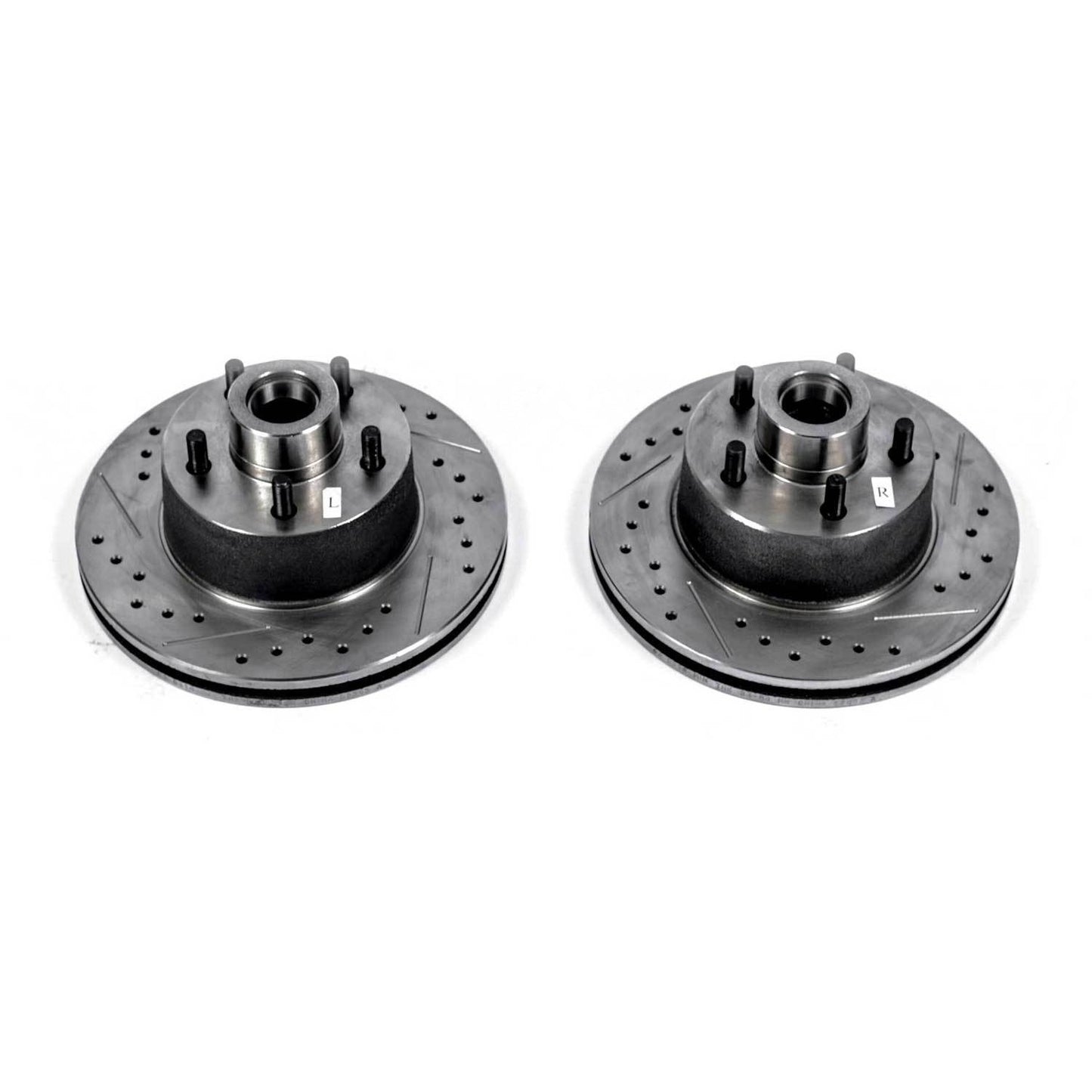 PowerStop Power Stop 75-76 Chrysler Cordoba Front Evolution Drilled & Slotted Rotors - Pair AR8310XPR
