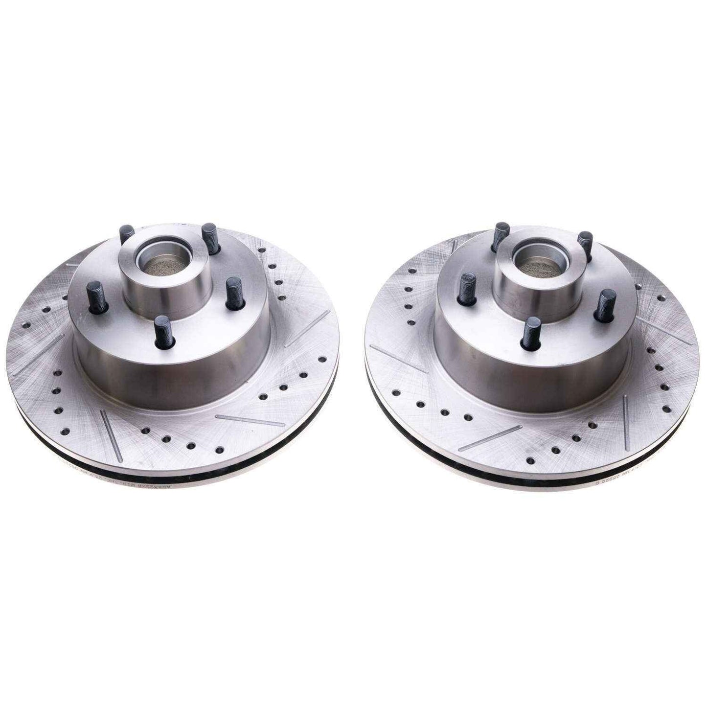 PowerStop Power Stop 70-72 Dodge Challenger Front Evolution Drilled & Slotted Rotors - Pair AR8322XPR