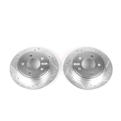 PowerStop Power Stop 99-04 Chrysler 300M Rear Evolution Drilled & Slotted Rotors - Pair AR8335XPR