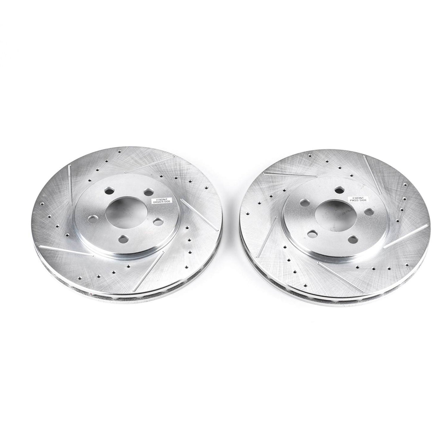 PowerStop Power Stop 95-00 Chrysler Cirrus Front Evolution Drilled & Slotted Rotors - Pair AR8342XPR