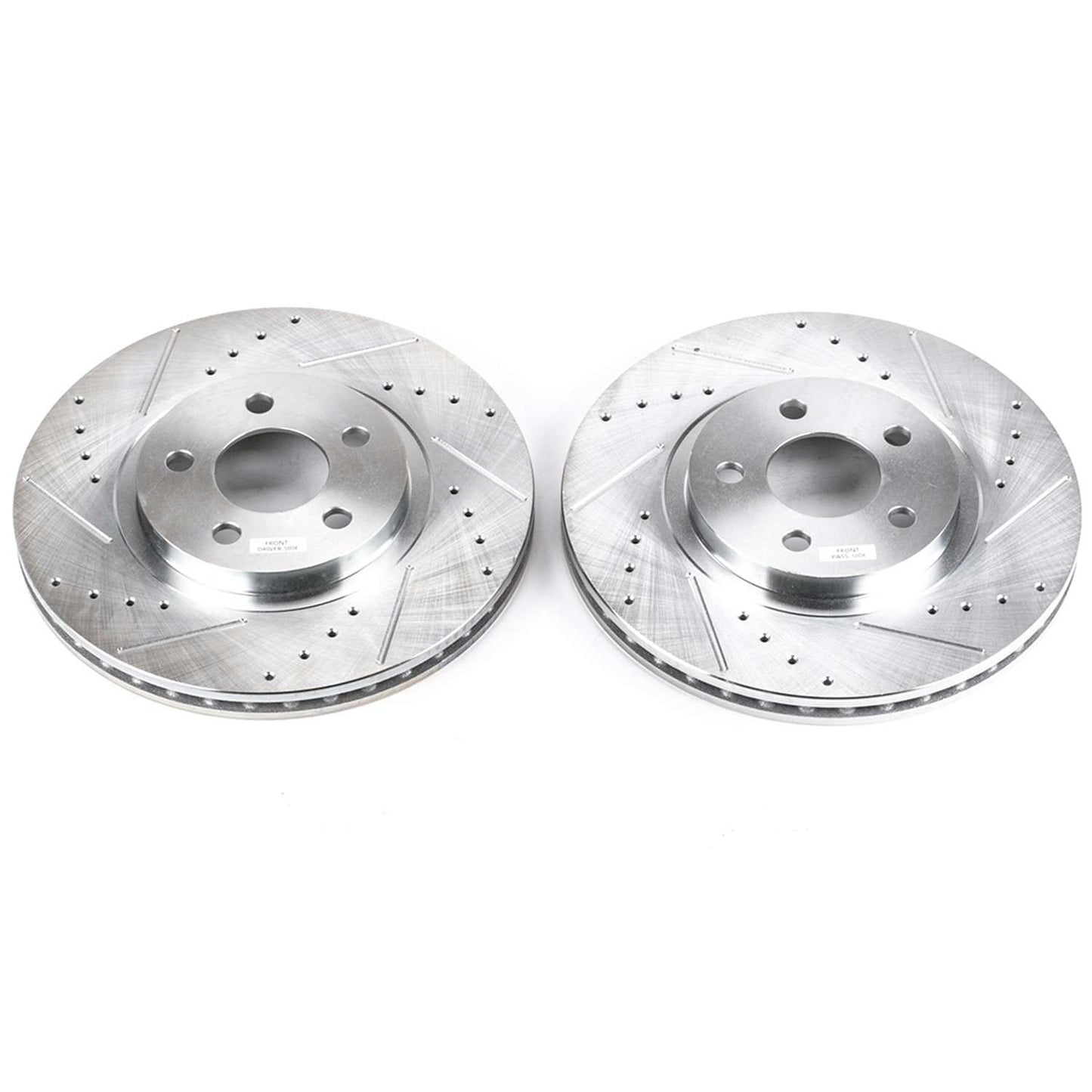 PowerStop Power Stop 01-10 Chrysler PT Cruiser Front Evolution Drilled & Slotted Rotors - Pair AR8351XPR