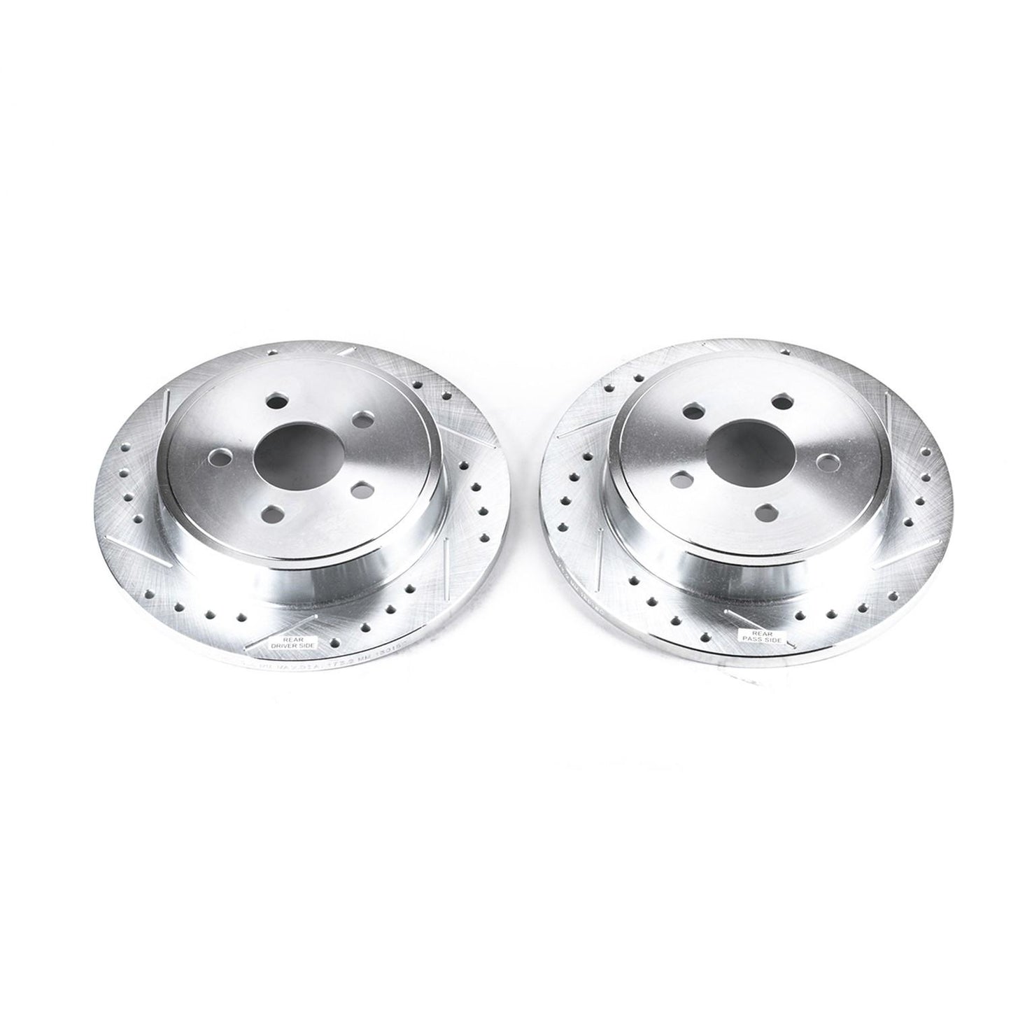 PowerStop Power Stop 03-07 Chrysler PT Cruiser Rear Evolution Drilled & Slotted Rotors - Pair AR8353XPR