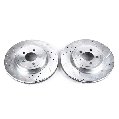 PowerStop Power Stop 05-19 Chrysler 300 Front Evolution Drilled & Slotted Rotors - Pair AR8359XPR