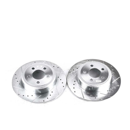 PowerStop Power Stop 05-19 Chrysler 300 Rear Evolution Drilled & Slotted Rotors - Pair AR8361XPR