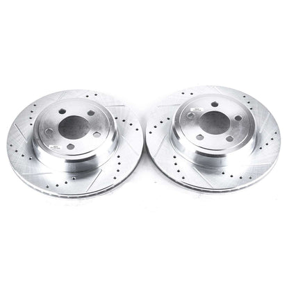 PowerStop Power Stop 05-19 Chrysler 300 Rear Evolution Drilled & Slotted Rotors - Pair AR8362XPR