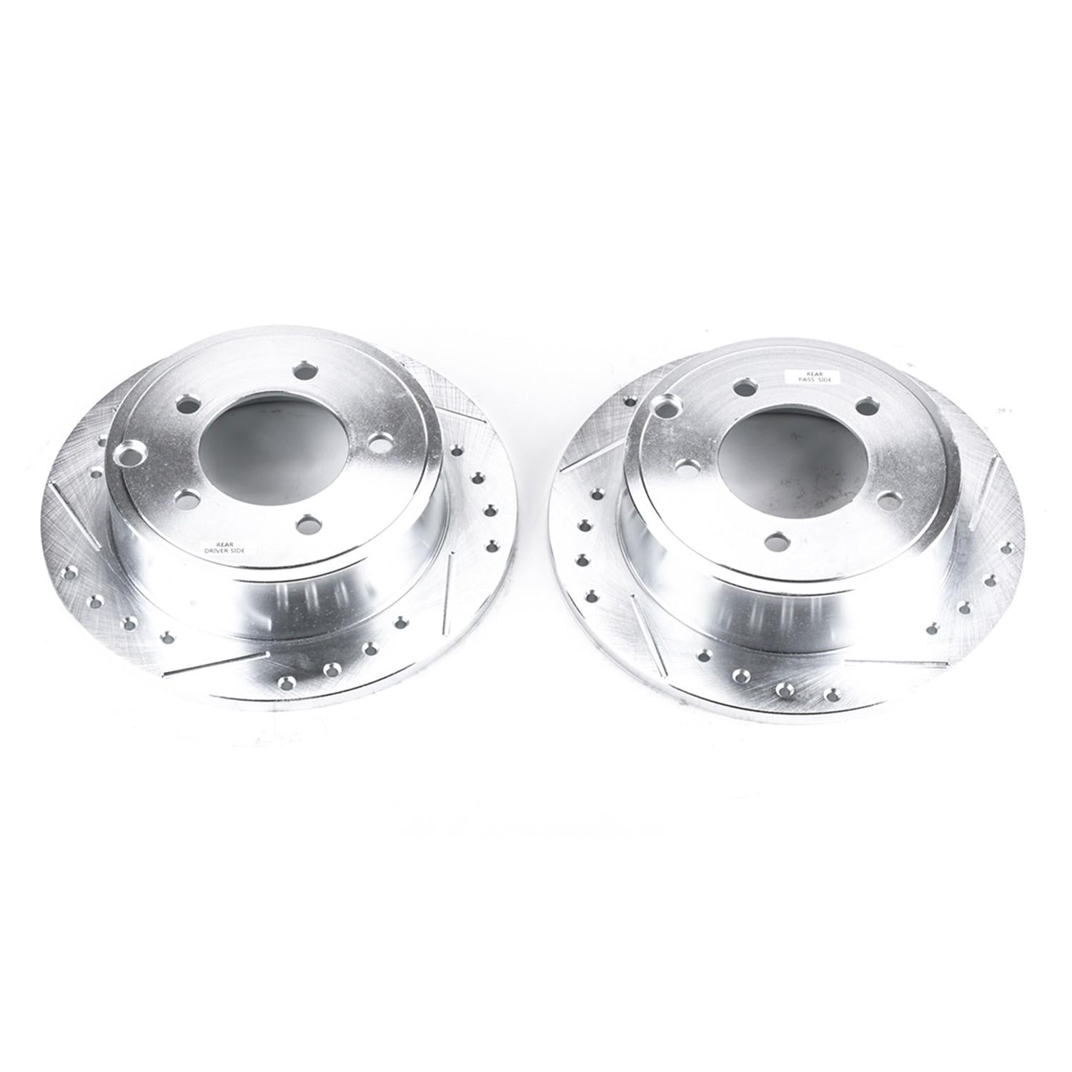 PowerStop Power Stop 11-14 Chrysler 200 Rear Evolution Drilled & Slotted Rotors - Pair AR8370XPR