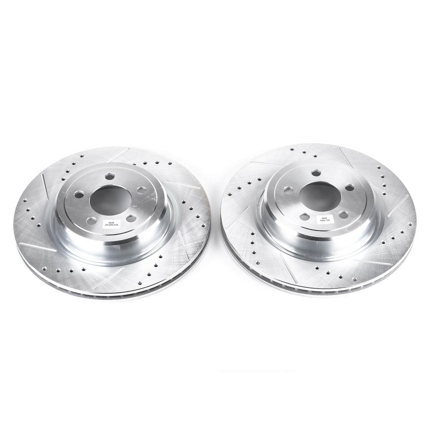 PowerStop Power Stop 06-18 Dodge Charger Rear Evolution Drilled & Slotted Rotors - Pair AR8371XPR