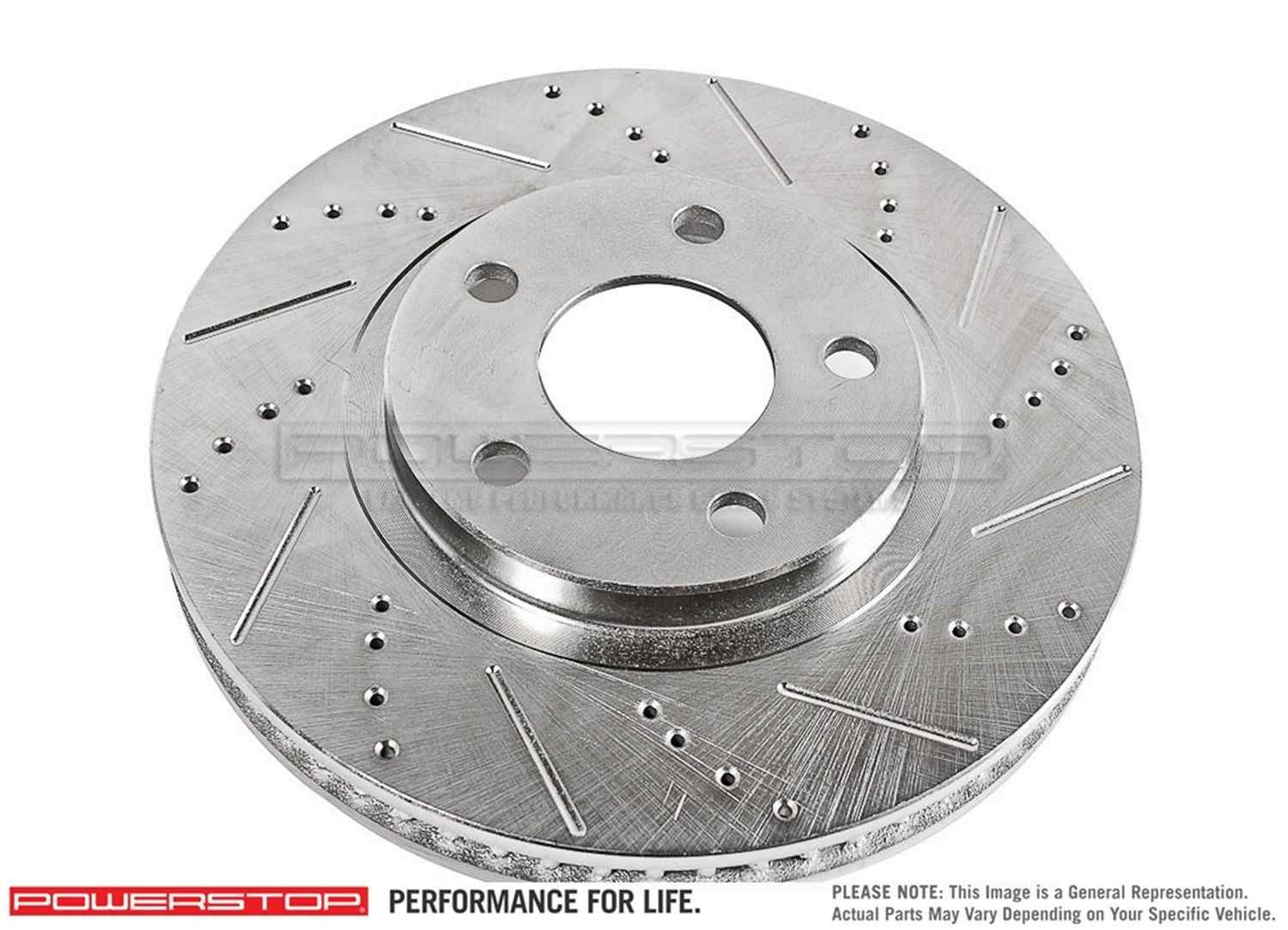PowerStop Power Stop 11-22 Ram 3500 Front Right Evolution Drilled & Slotted Rotor AR8373XR