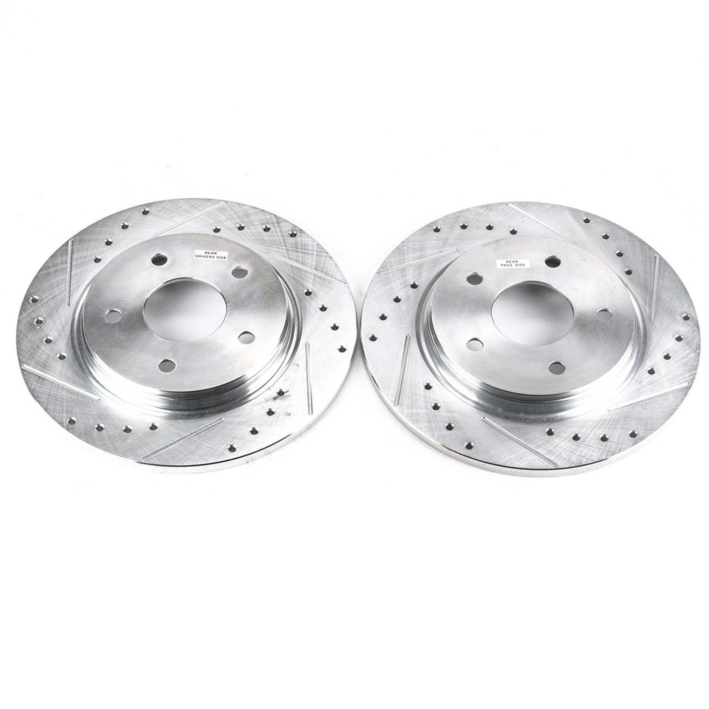 PowerStop Power Stop 08-16 Chrysler Town & Country Rear Evolution Drilled & Slotted Rotors - Pair AR8380XPR
