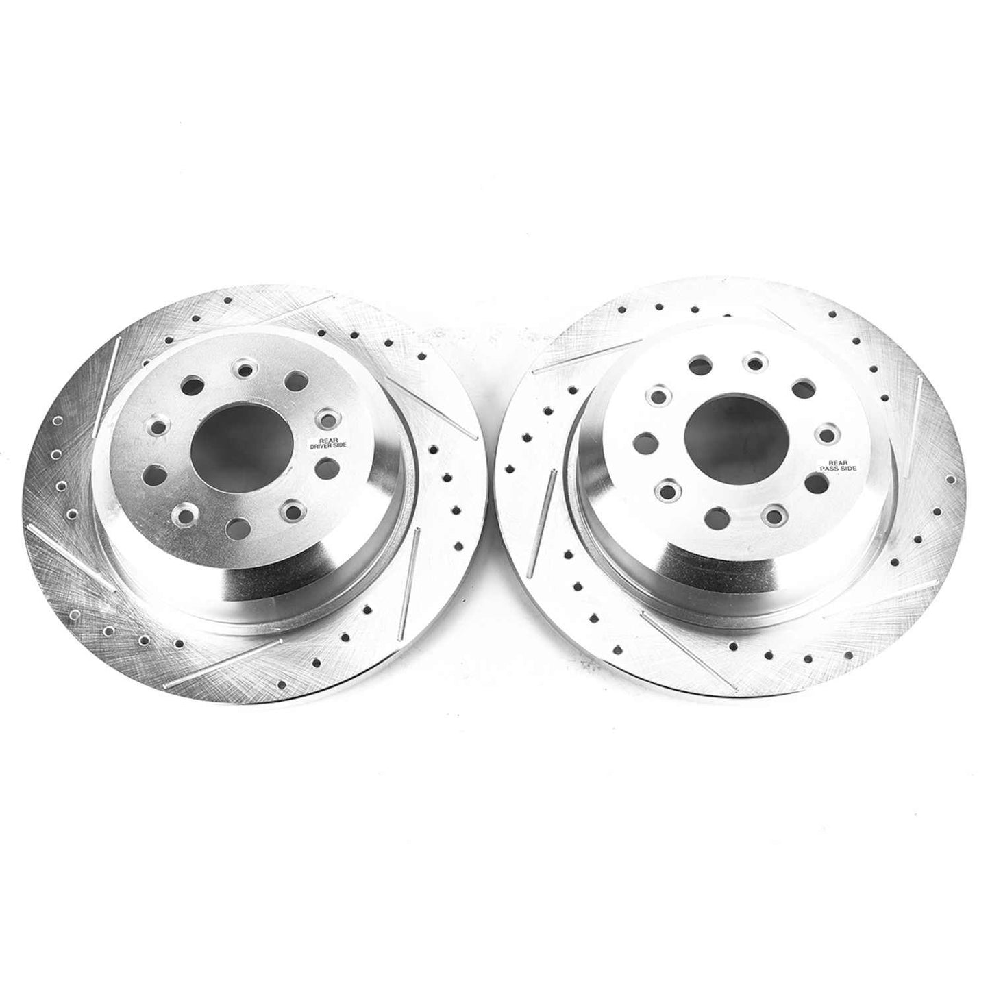 PowerStop Power Stop 18-19 Jeep Wrangler Rear Evolution Drilled & Slotted Rotors - Pair AR8388XPR