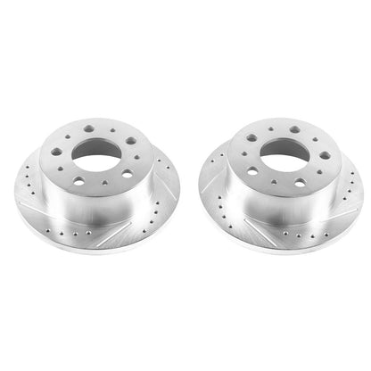 PowerStop Power Stop 14-19 Ram ProMaster 1500 Rear Evolution Drilled & Slotted Rotors - Pair AR8394XPR