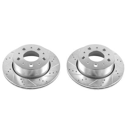 PowerStop Power Stop 14-19 Ram ProMaster 1500 Rear Evolution Drilled & Slotted Rotors - Pair AR8395XPR