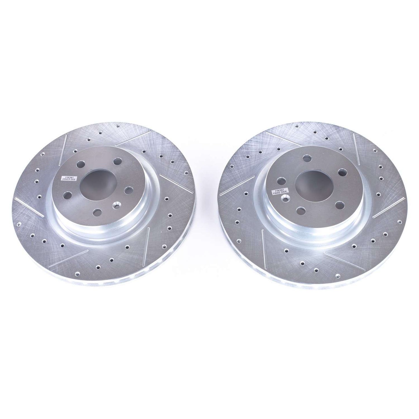 PowerStop Power Stop 12-18 Tesla Model S Front Evolution Drilled & Slotted Rotors - Pair AR84000XPR