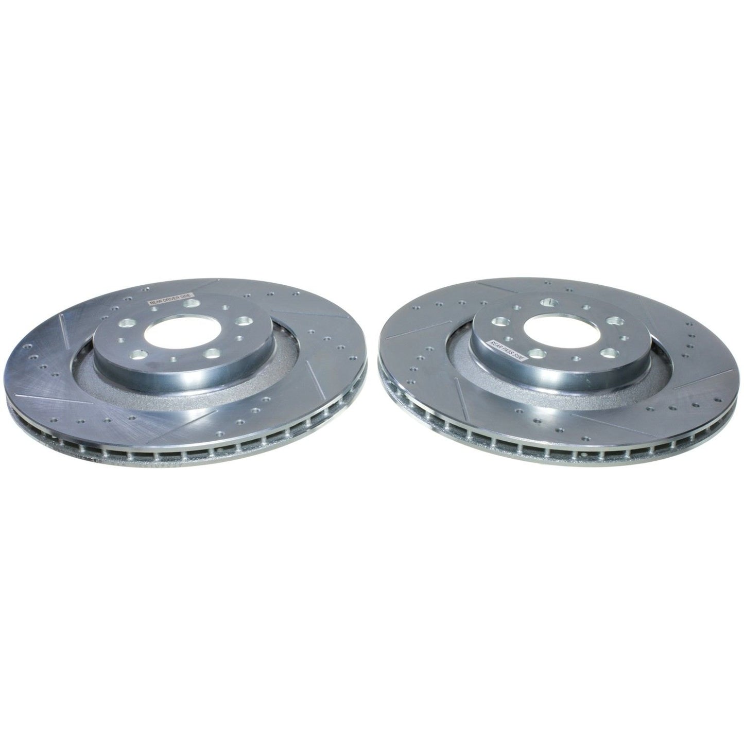 PowerStop Power Stop 20-24 Tesla Y Rear Drilled & Slotted Rotor - Pair AR84012XPR