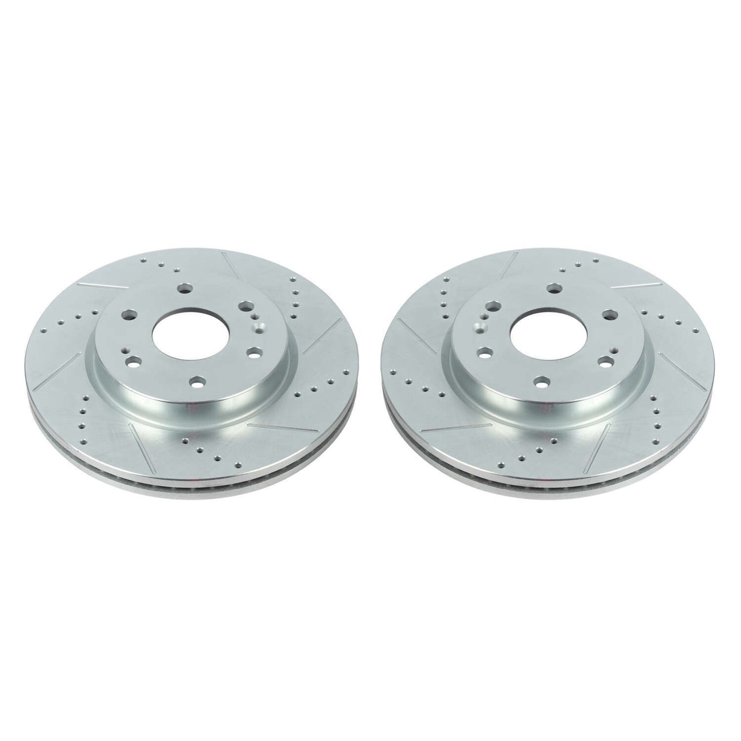 Power Stop 19-20 Chevrolet Silverado 1500 Front Evolution Drilled & Slotted Rotors - Pair AR84103XPR
