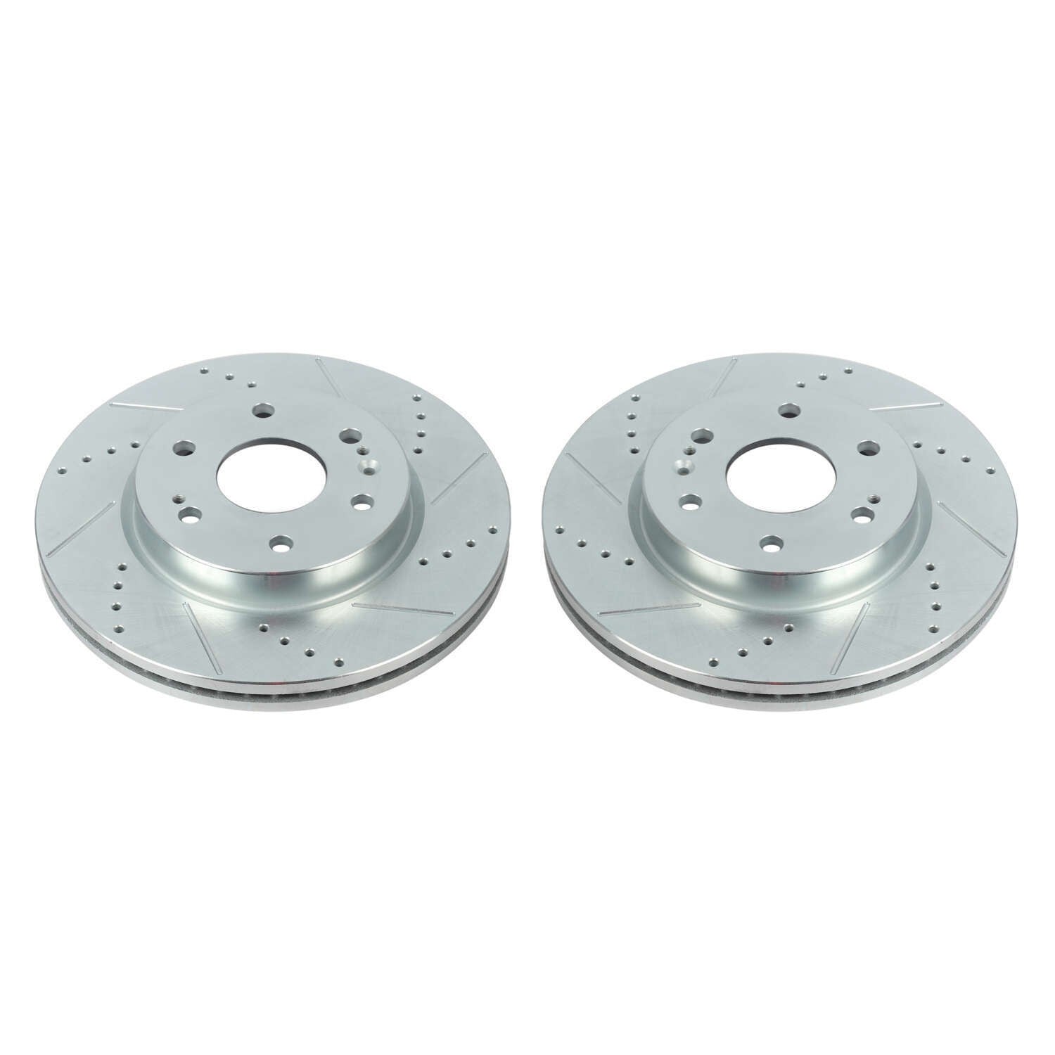 Power Stop 19-20 Chevrolet Silverado 1500 Front Evolution Drilled & Slotted Rotors - Pair AR84103XPR