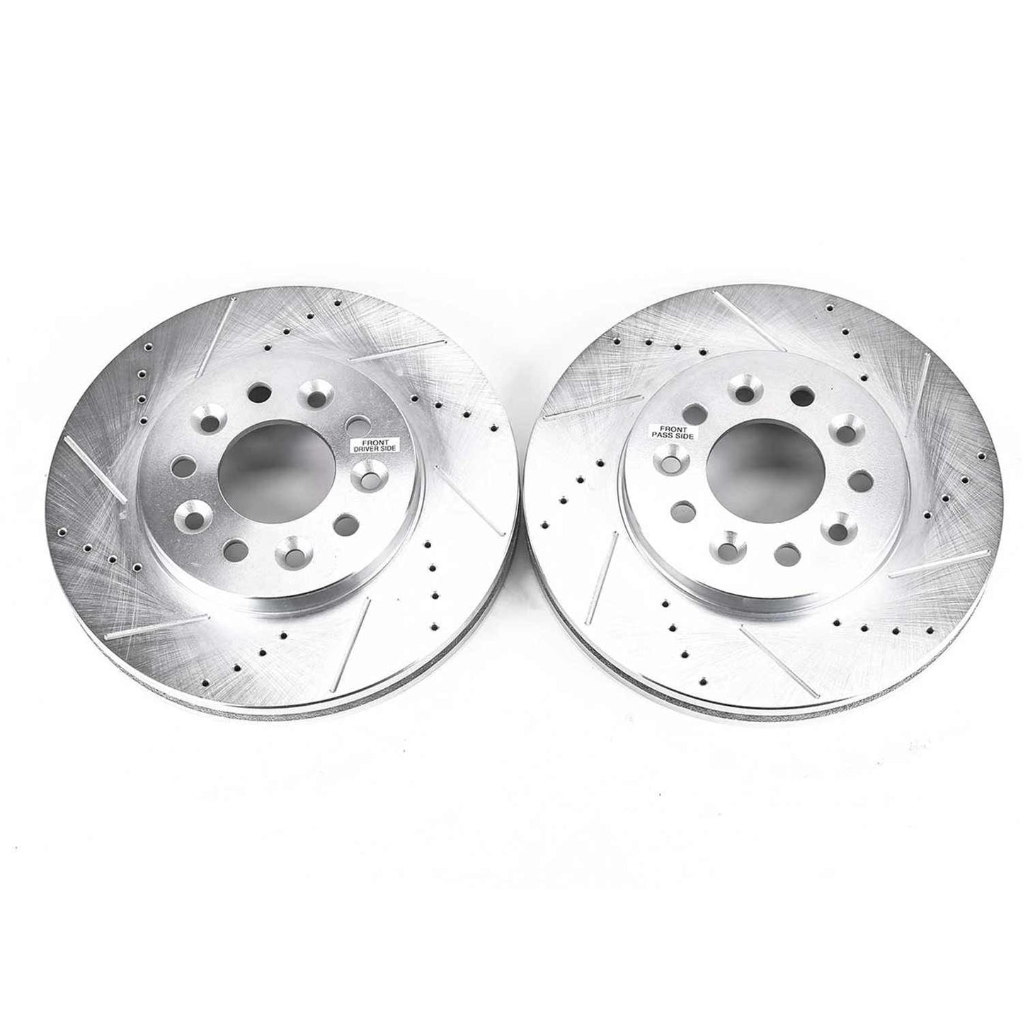 PowerStop Power Stop 04-07 Ford Freestar Front Evolution Drilled & Slotted Rotors - Pair AR85101XPR