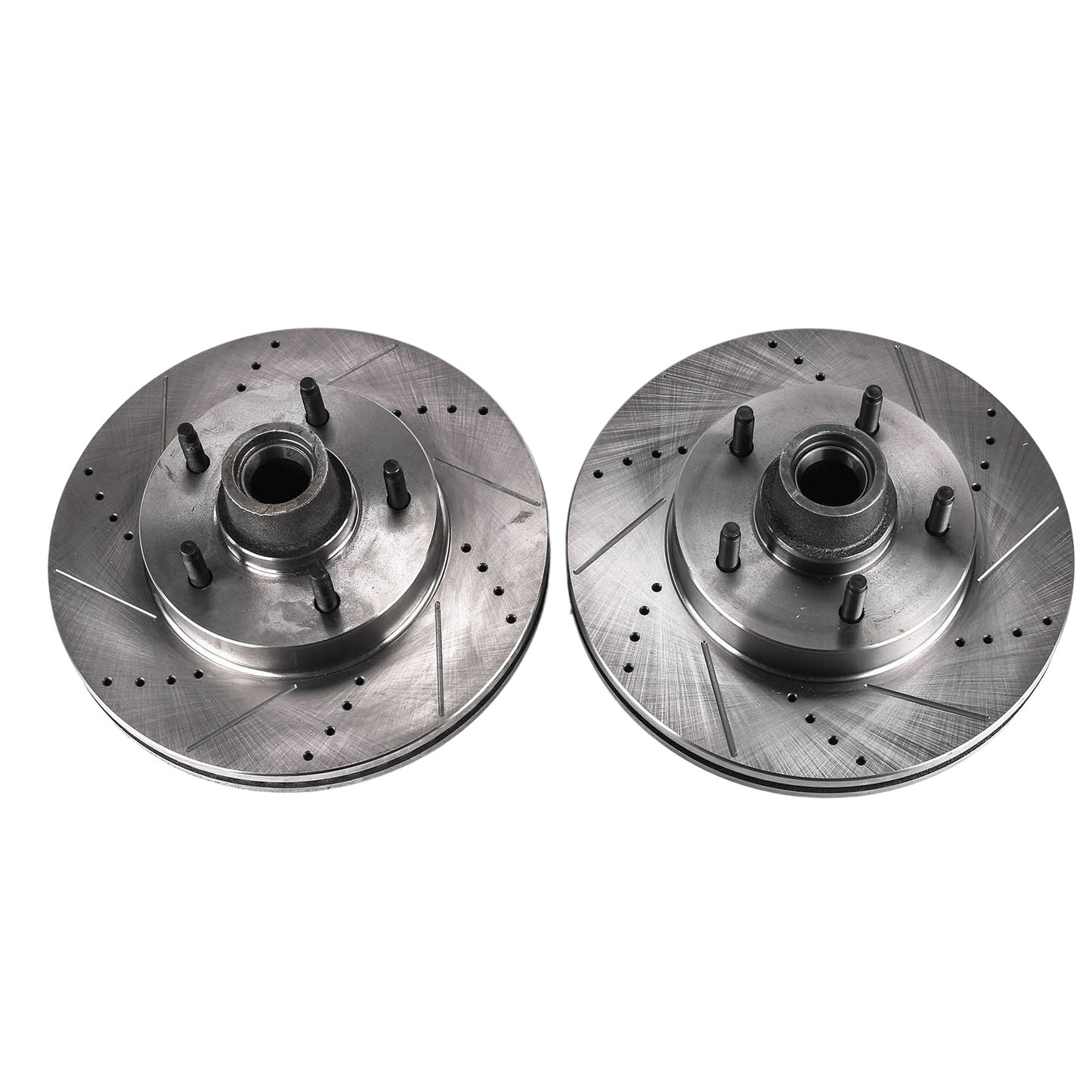 PowerStop Power Stop 04-06 Ford E-150 Front Evolution Drilled & Slotted Rotors - Pair AR85111XPR