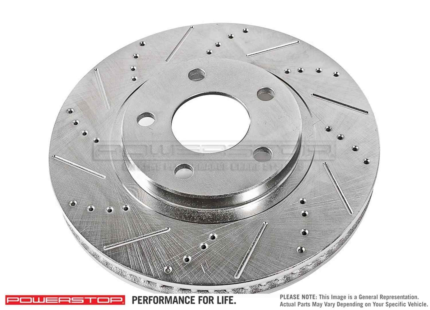 PowerStop Power Stop 06-09 Ford LCF Front Left Evolution Drilled & Slotted Rotor AR85114XL