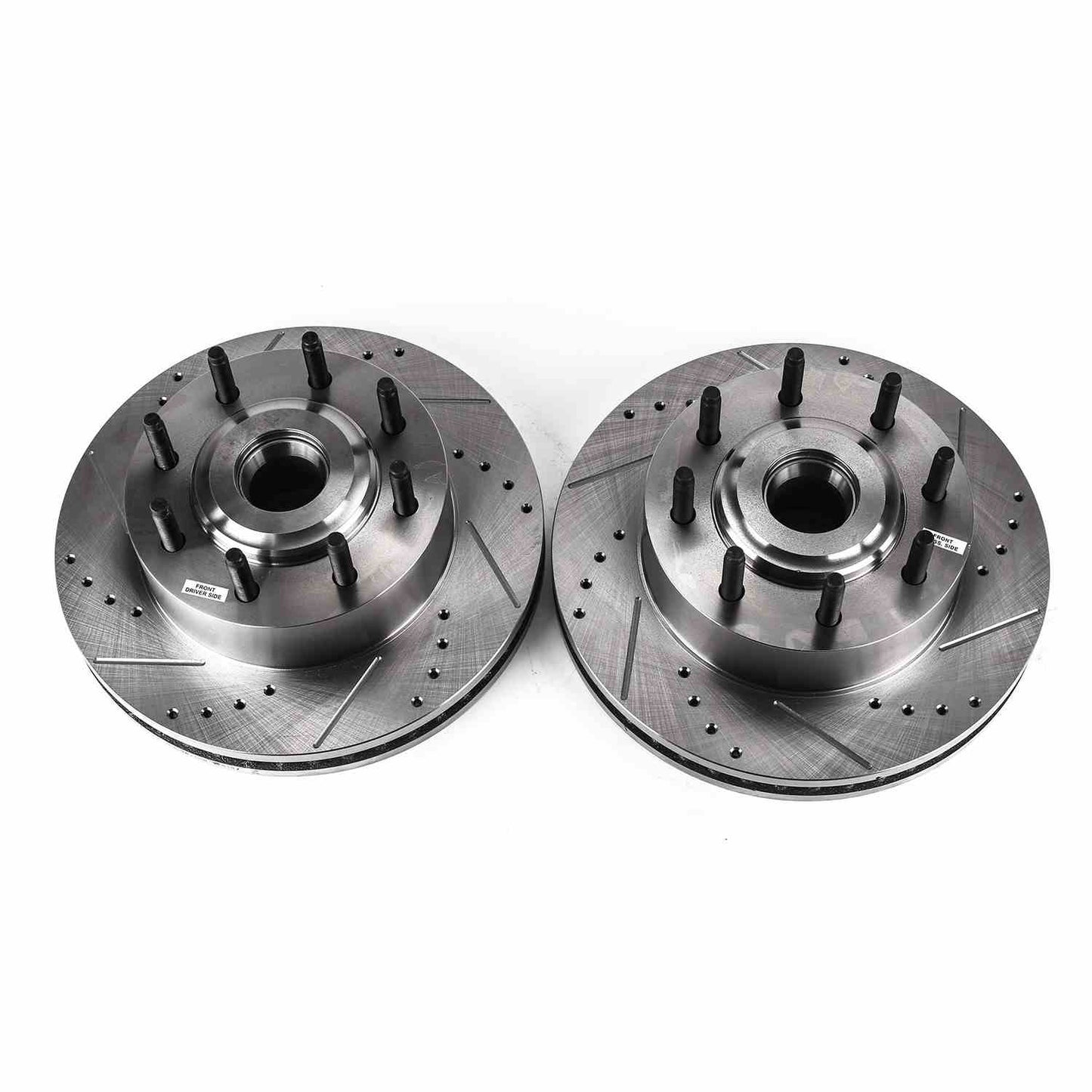 PowerStop Power Stop 05-07 Ford F-250 Super Duty Front Evolution Drilled & Slotted Rotors - Pair AR85115XPR