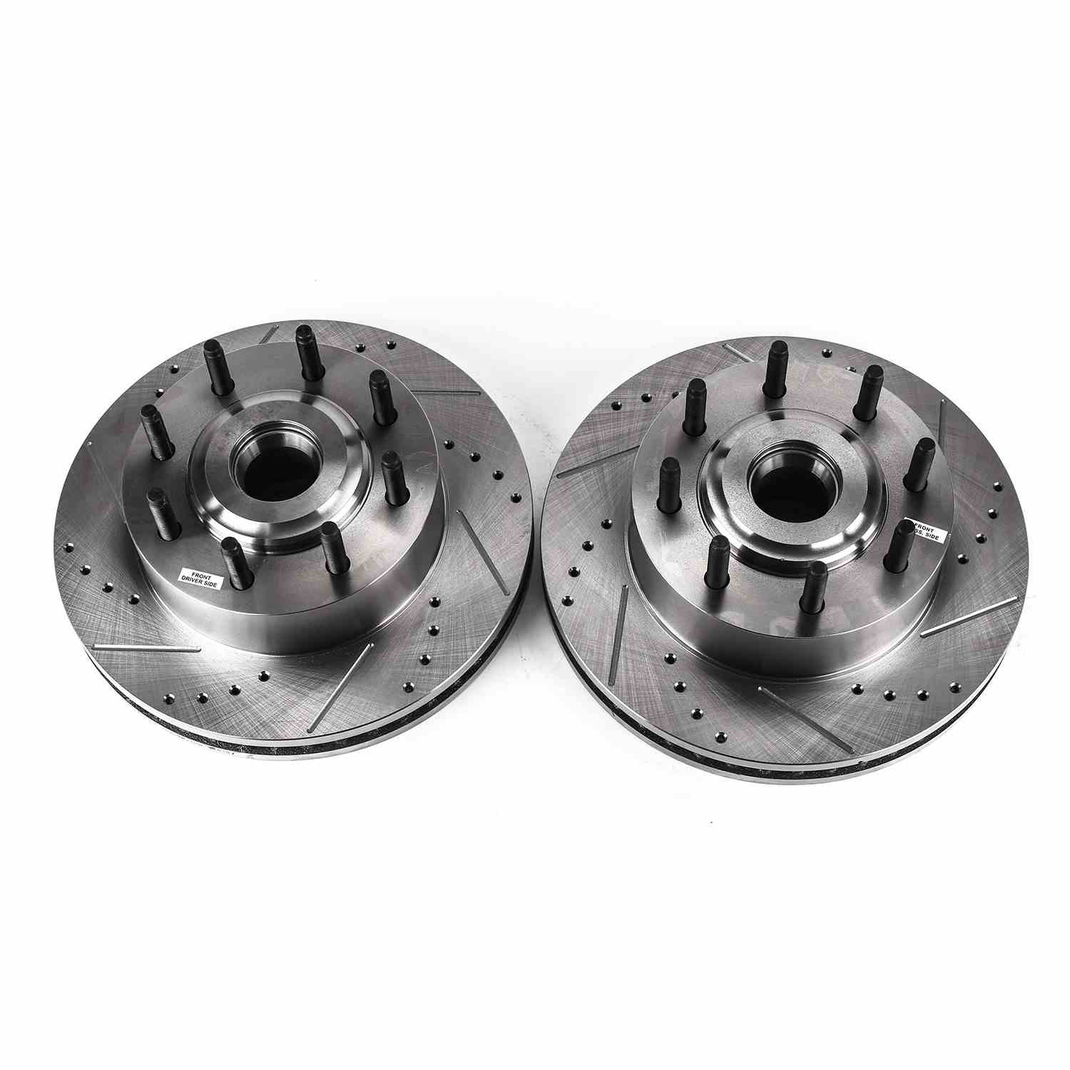 PowerStop Power Stop 05-07 Ford F-250 Super Duty Front Evolution Drilled & Slotted Rotors - Pair AR85115XPR