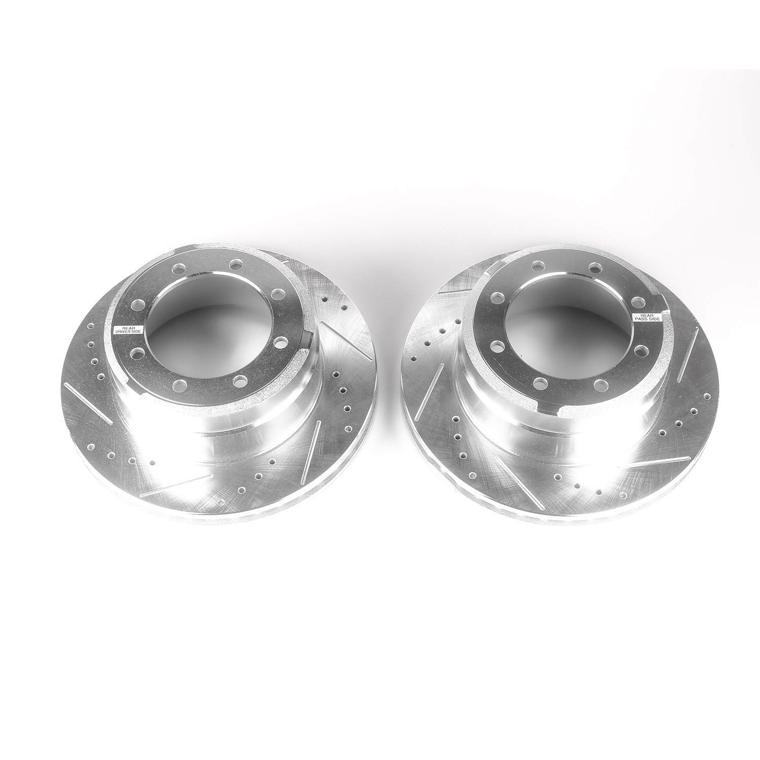 PowerStop Power Stop 05-12 Ford F-350 Super Duty Rear Evolution Drilled & Slotted Rotors - Pair AR85118XPR