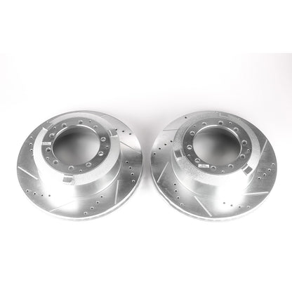 PowerStop Power Stop 13-18 Ram 4500 Rear Evolution Drilled & Slotted Rotors - Pair AR85121XPR