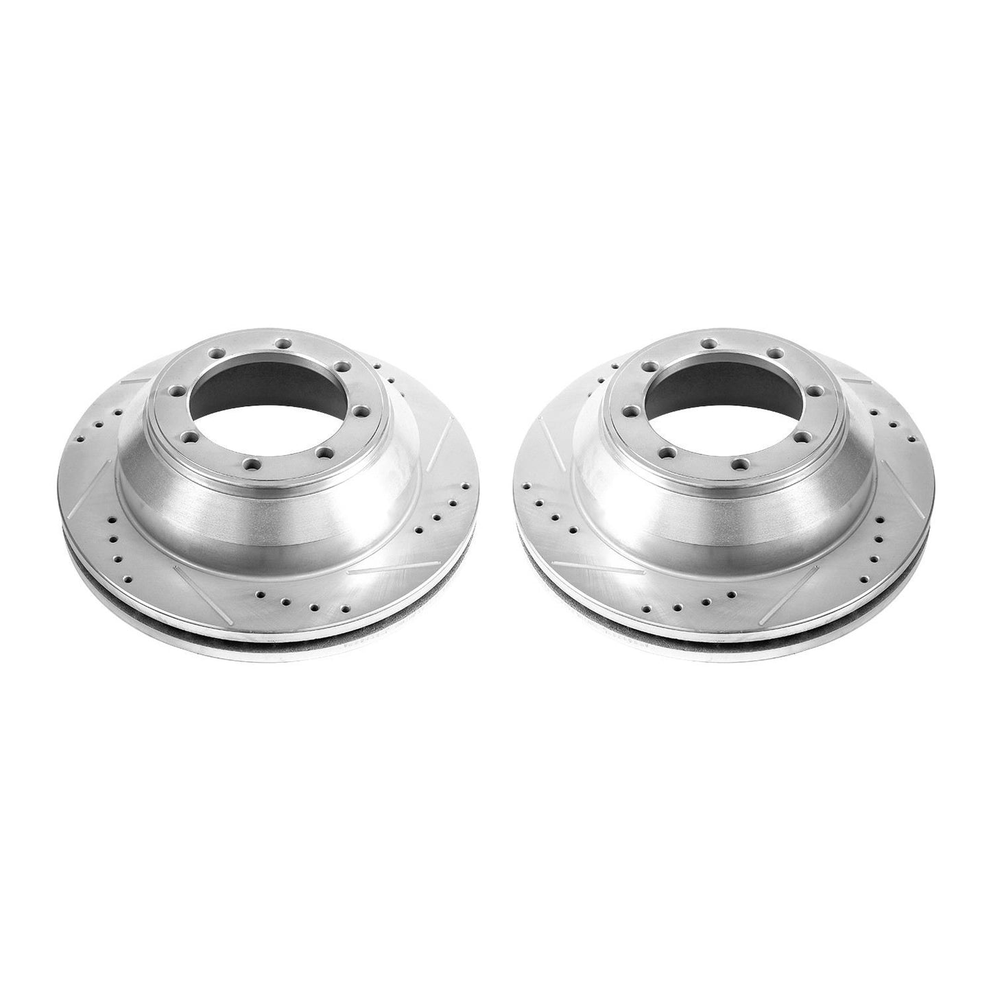 PowerStop Power Stop 08-19 Ford E-350 Super Duty Rear Evolution Drilled & Slotted Rotors - Pair AR85125XPR
