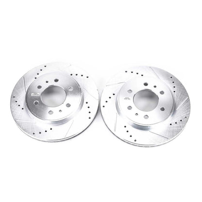 PowerStop Power Stop 2009 Ford F-150 Front Evolution Drilled & Slotted Rotors - Pair AR85130XPR