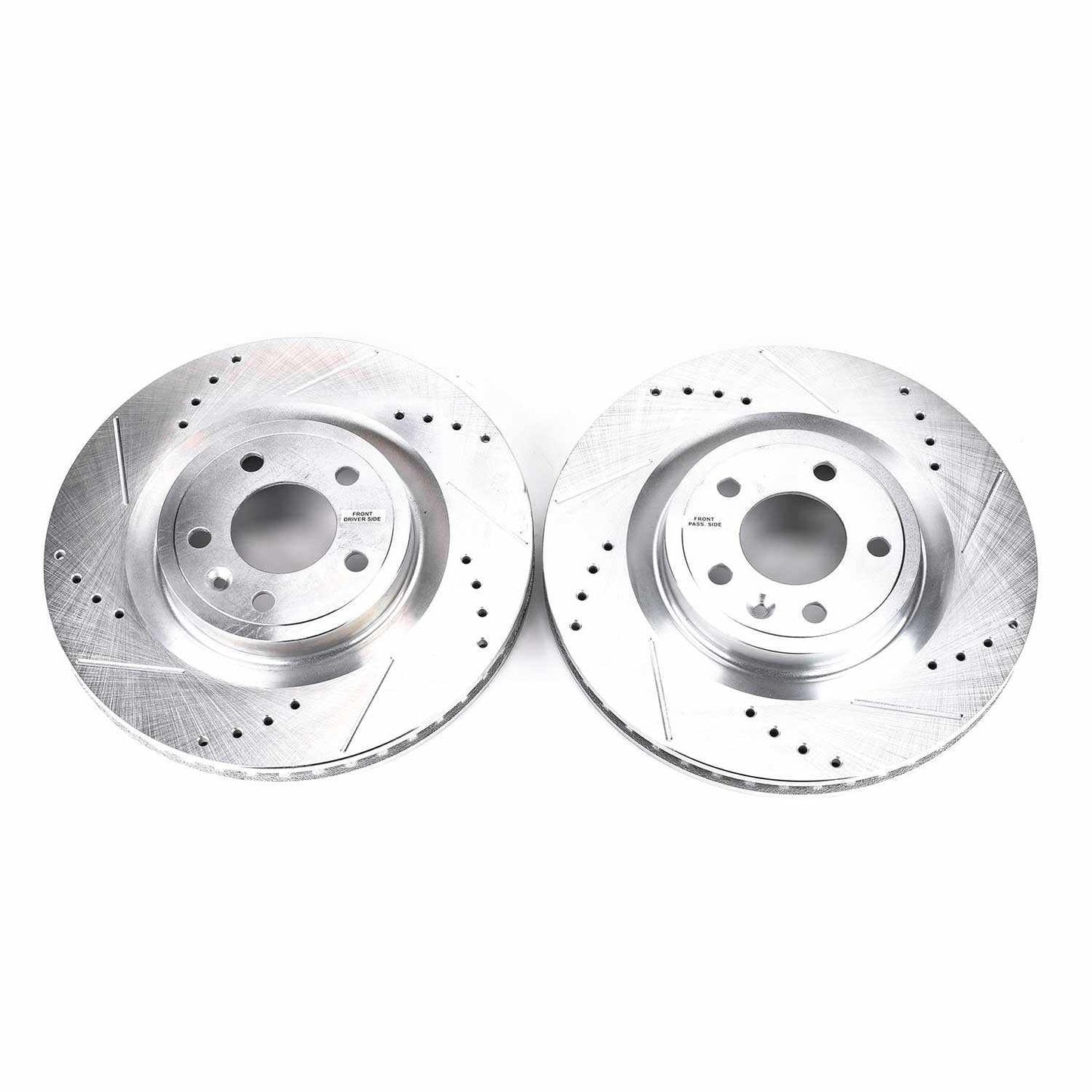 PowerStop Power Stop 11-14 Ford Mustang Front Evolution Drilled & Slotted Rotors - Pair AR85144XPR