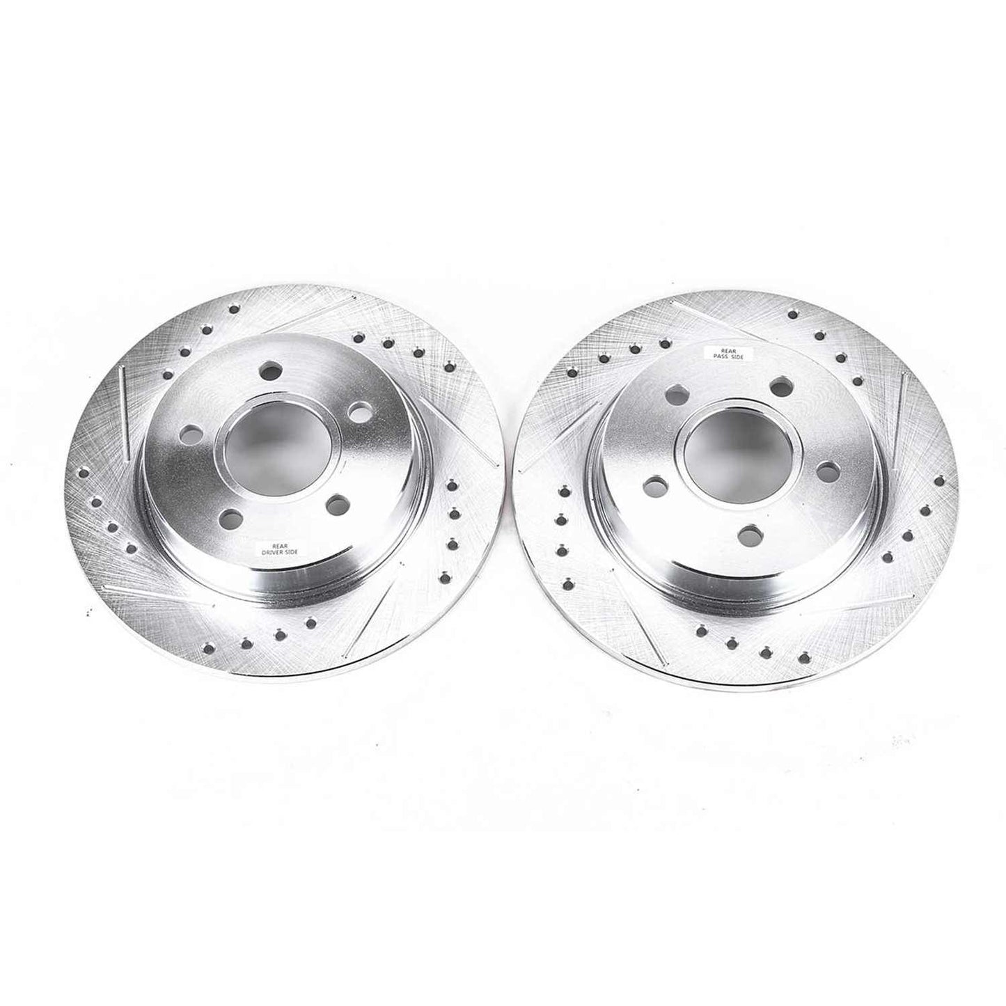 PowerStop Power Stop 12-18 Ford Focus Rear Evolution Drilled & Slotted Rotors - Pair AR85145XPR