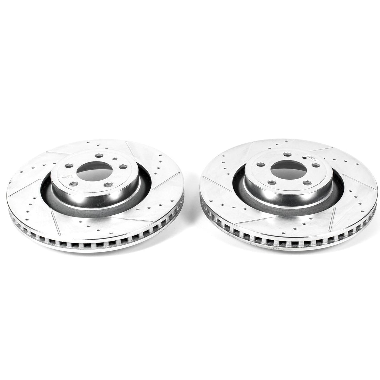 PowerStop Power Stop 15-19 Ford Mustang Front Evolution Drilled & Slotted Rotors - Pair AR85157XPR