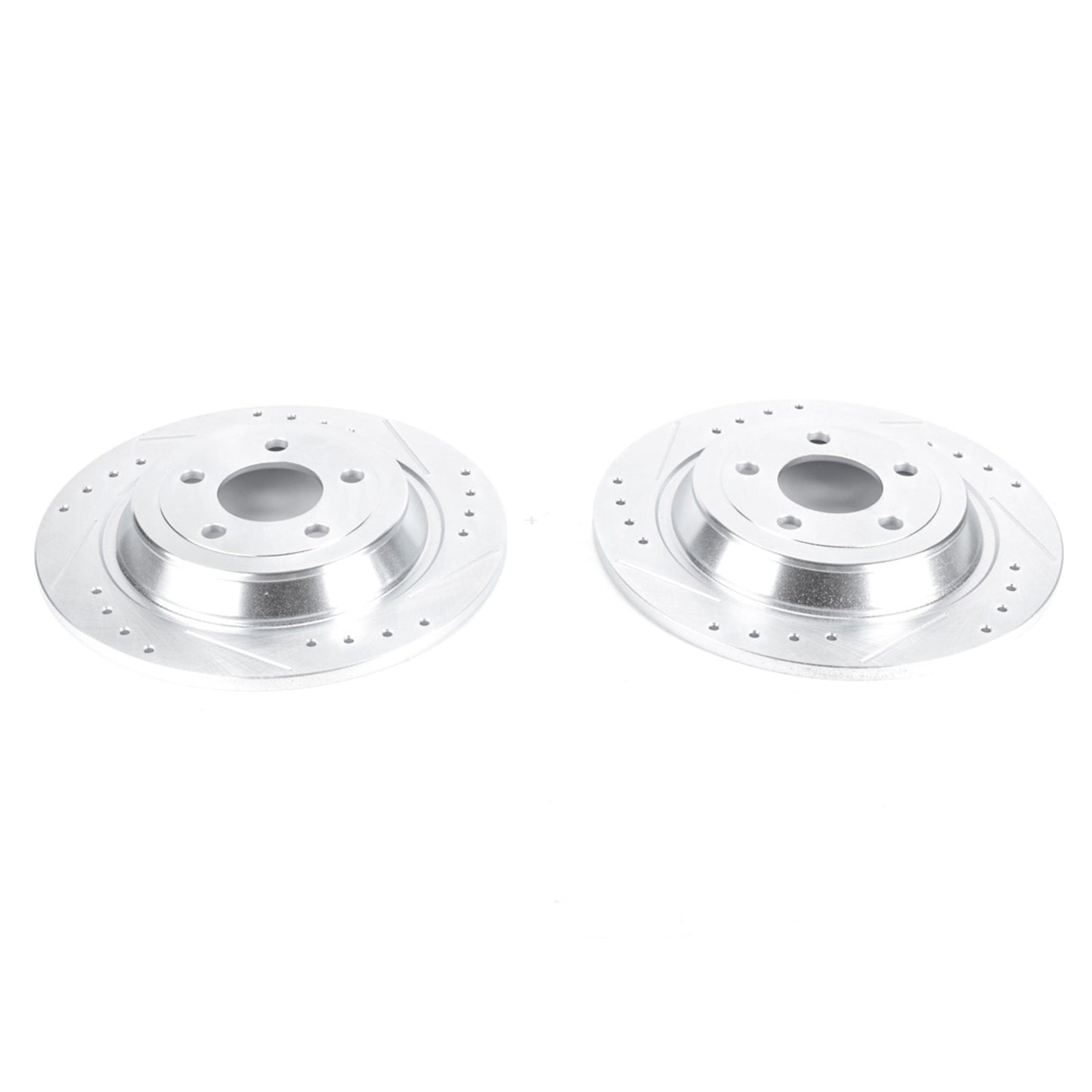 PowerStop Power Stop 15-19 Ford Mustang Rear Evolution Drilled & Slotted Rotors - Pair AR85161XPR