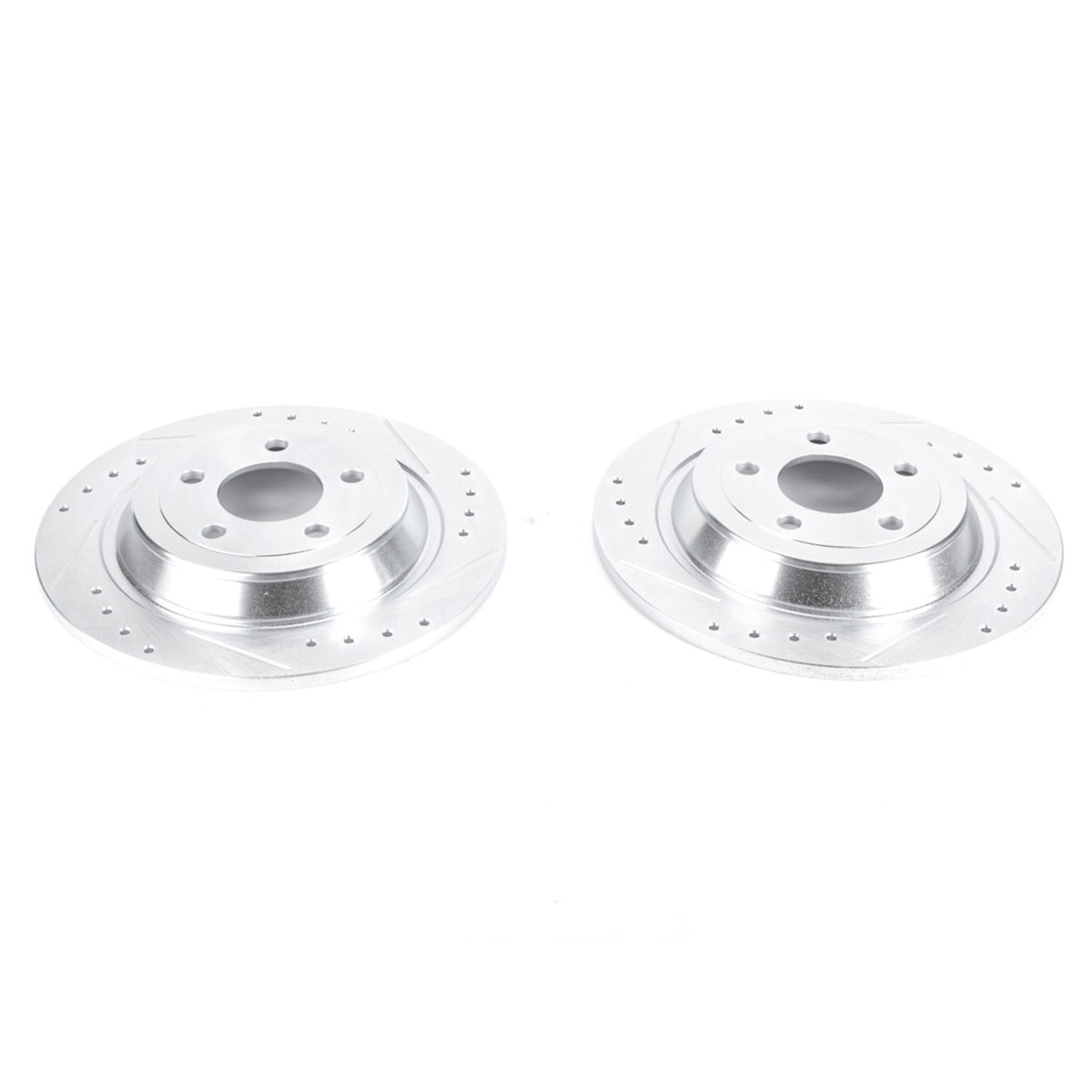PowerStop Power Stop 15-19 Ford Mustang Rear Evolution Drilled & Slotted Rotors - Pair AR85161XPR