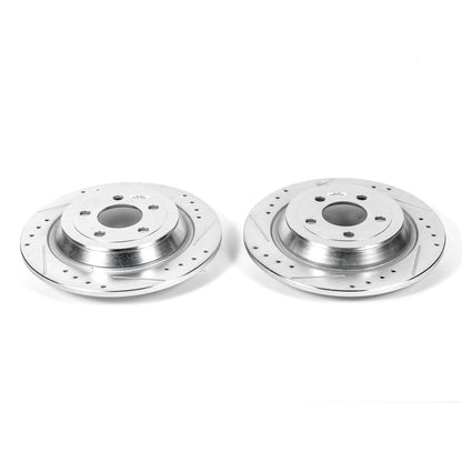 PowerStop Power Stop 15-17 Ford F-150 Rear Evolution Drilled & Slotted Rotors - Pair AR85164XPR