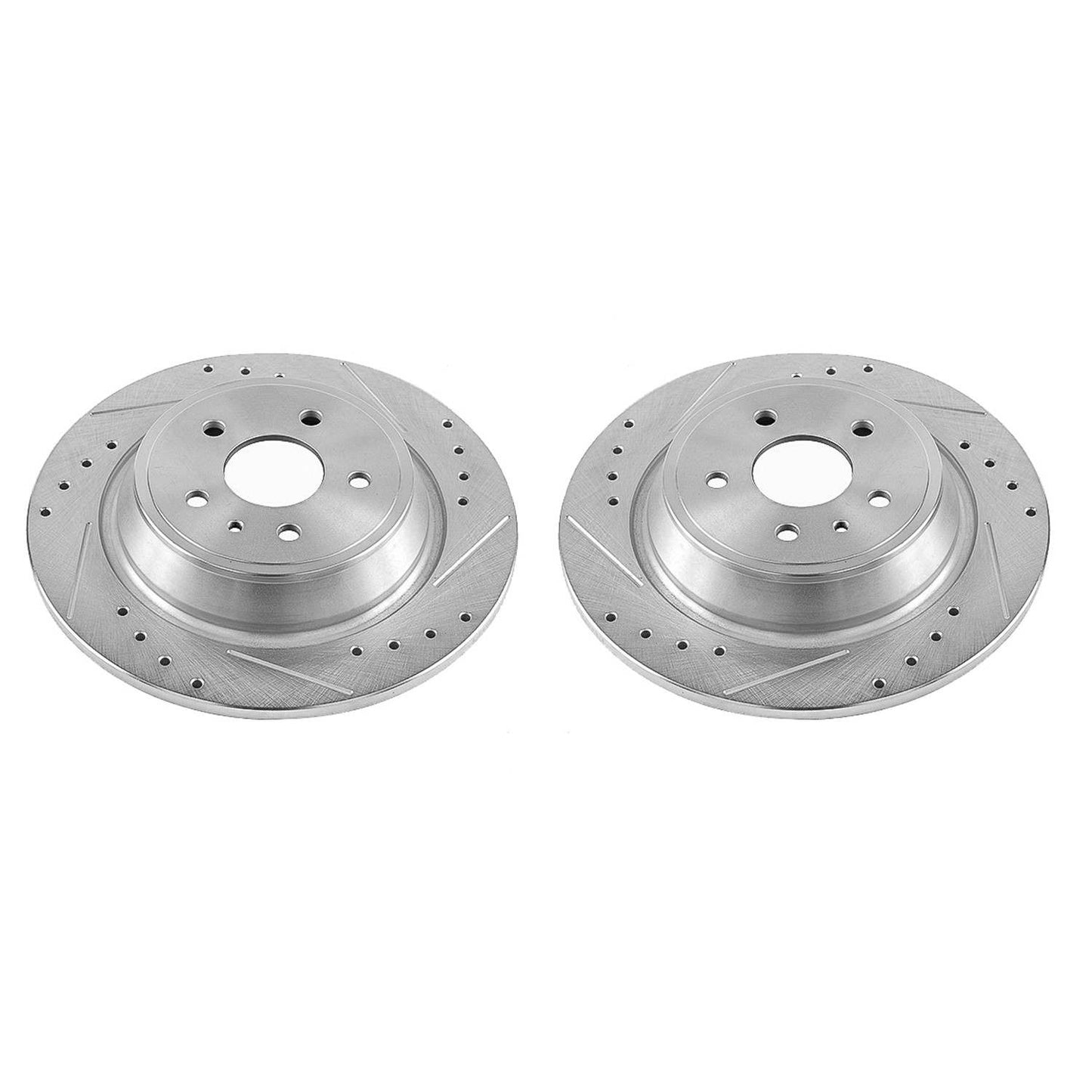 PowerStop Power Stop 17-19 Ford Escape Rear Evolution Drilled & Slotted Rotors - Pair AR85166XPR
