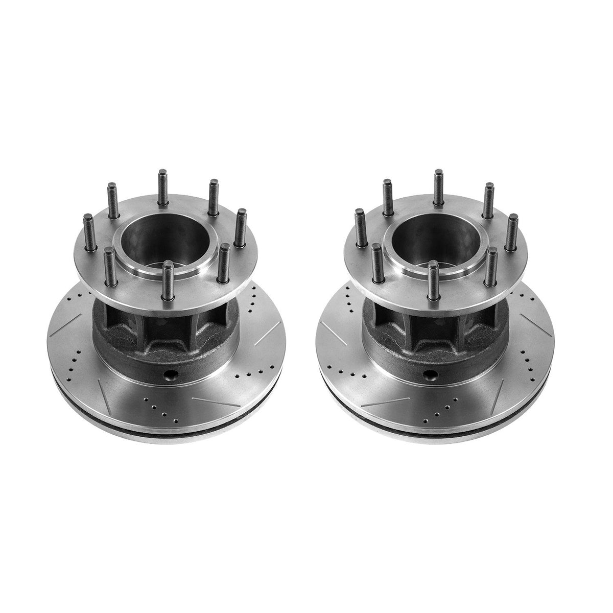 PowerStop Power Stop 13-16 Ford F-350 Super Duty Front Evolution Drilled & Slotted Rotors - Pair AR85170XPR