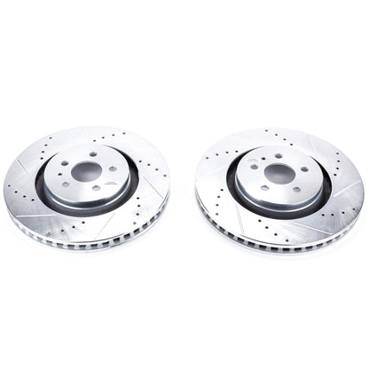 PowerStop Power Stop 15-18 Ford Edge Front Evolution Drilled & Slotted Rotors - Pair AR85173XPR