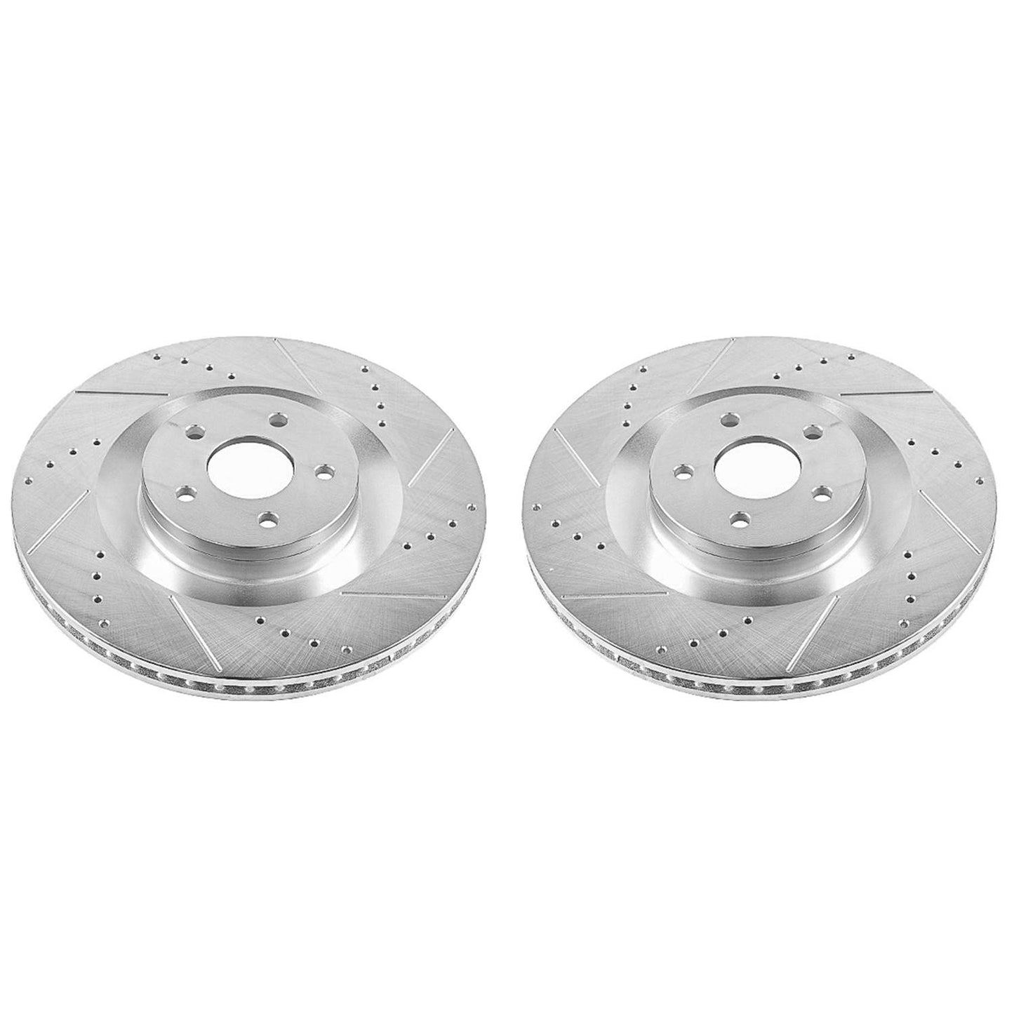 PowerStop Power Stop 16-18 Ford Focus Front Evolution Drilled & Slotted Rotors - Pair AR85180XPR