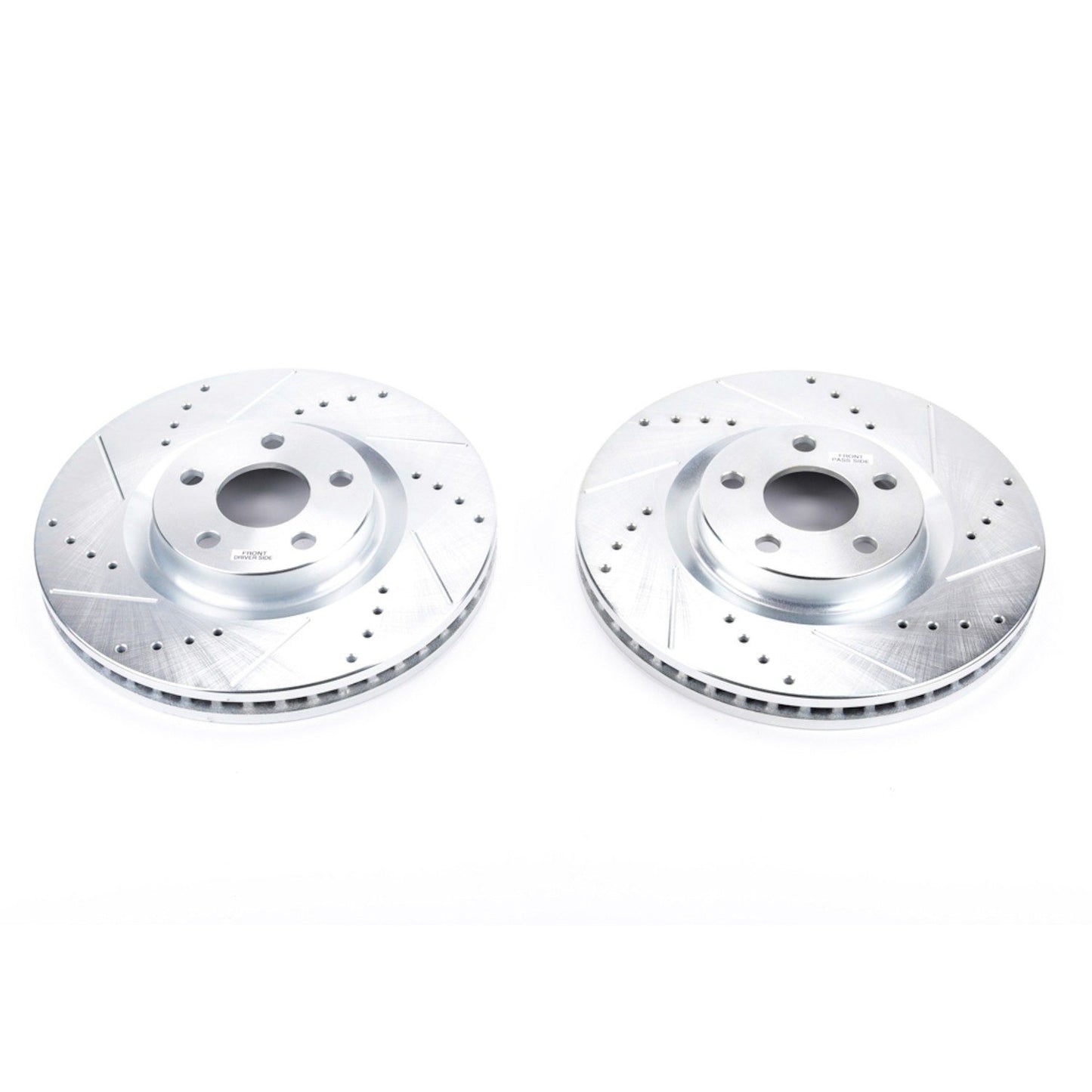 PowerStop Power Stop 15-19 Ford Edge Front Evolution Drilled & Slotted Rotors - Pair AR85182XPR