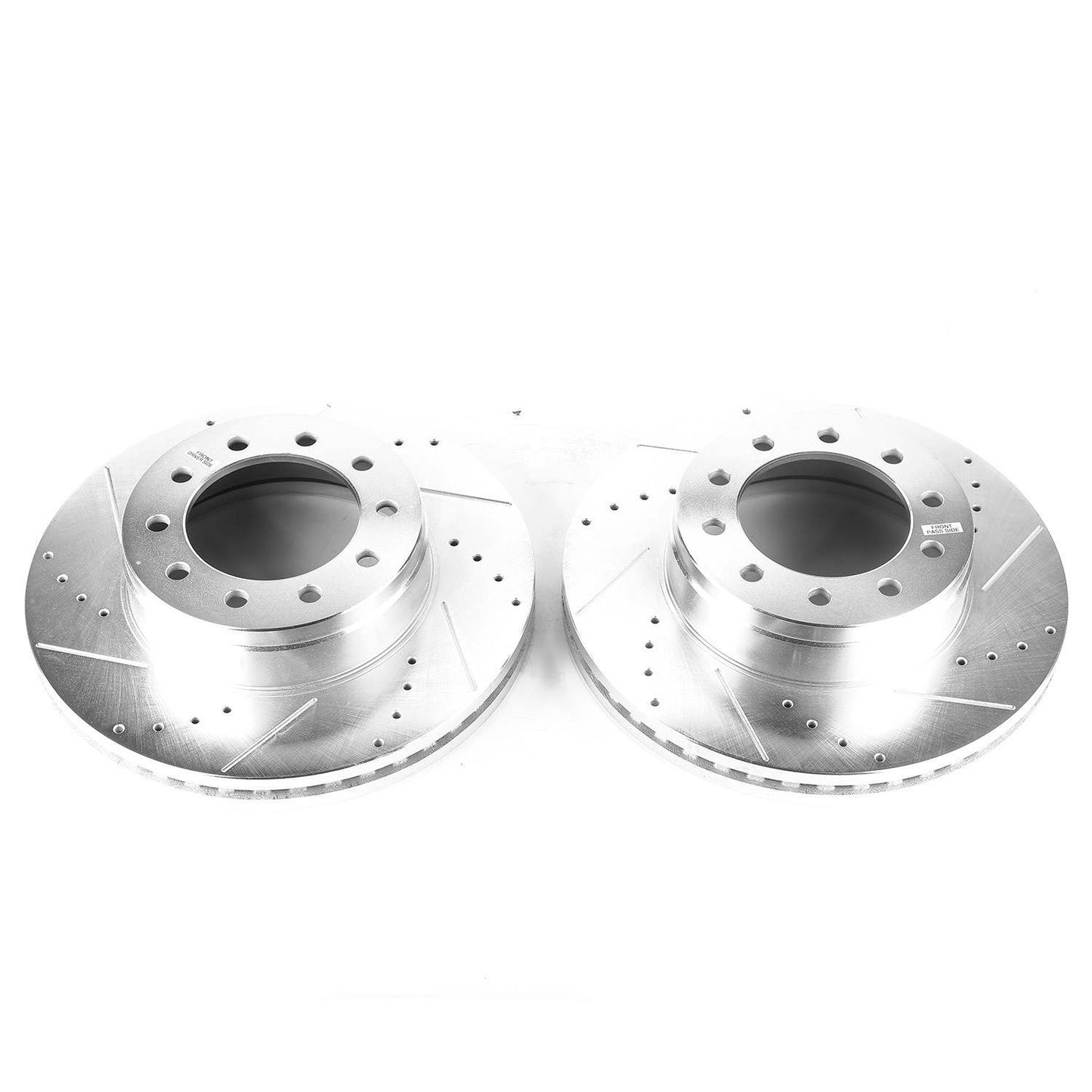 PowerStop Power Stop 2017 Ford F-450 Super Duty Front Evolution Drilled & Slotted Rotors - Pair AR85189XPR