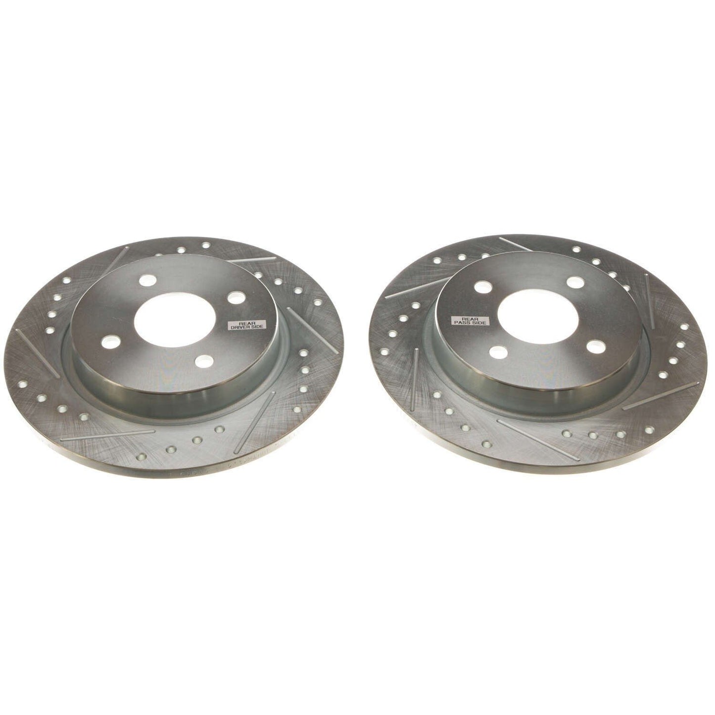 PowerStop Power Stop 2018 Ford EcoSport Rear Evolution Drilled & Slotted Rotors - Pair AR85193XPR