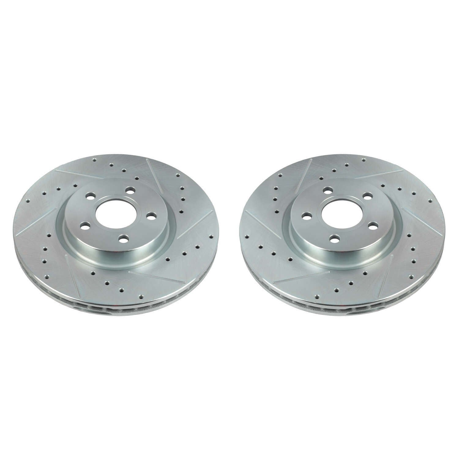 Power Stop 18-20 Ford Transit Connect Front Evolution Drilled & Slotted Rotors - Pair AR85196XPR
