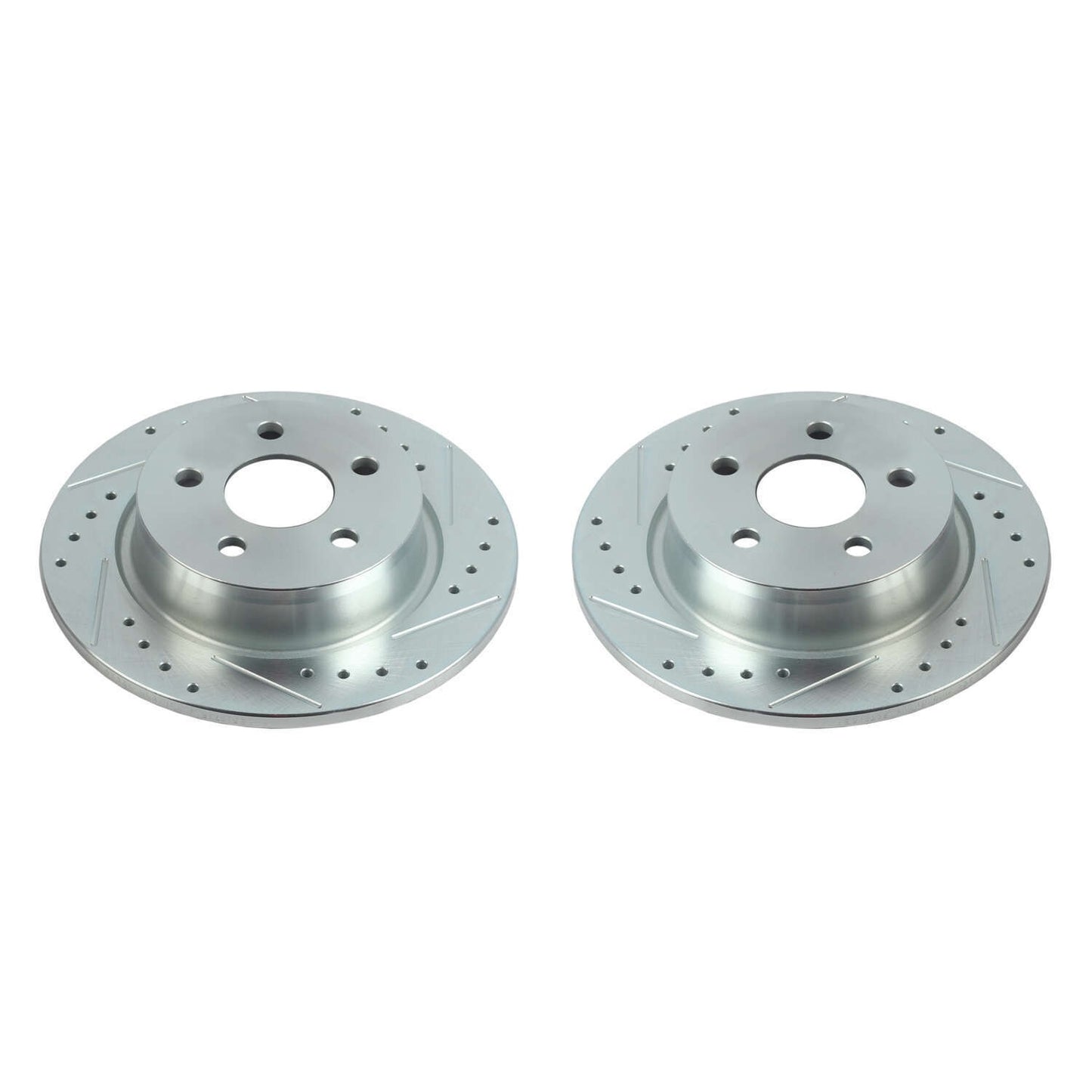 Power Stop 18-20 Ford Transit Connect Rear Evolution Drilled & Slotted Rotors - Pair AR85197XPR