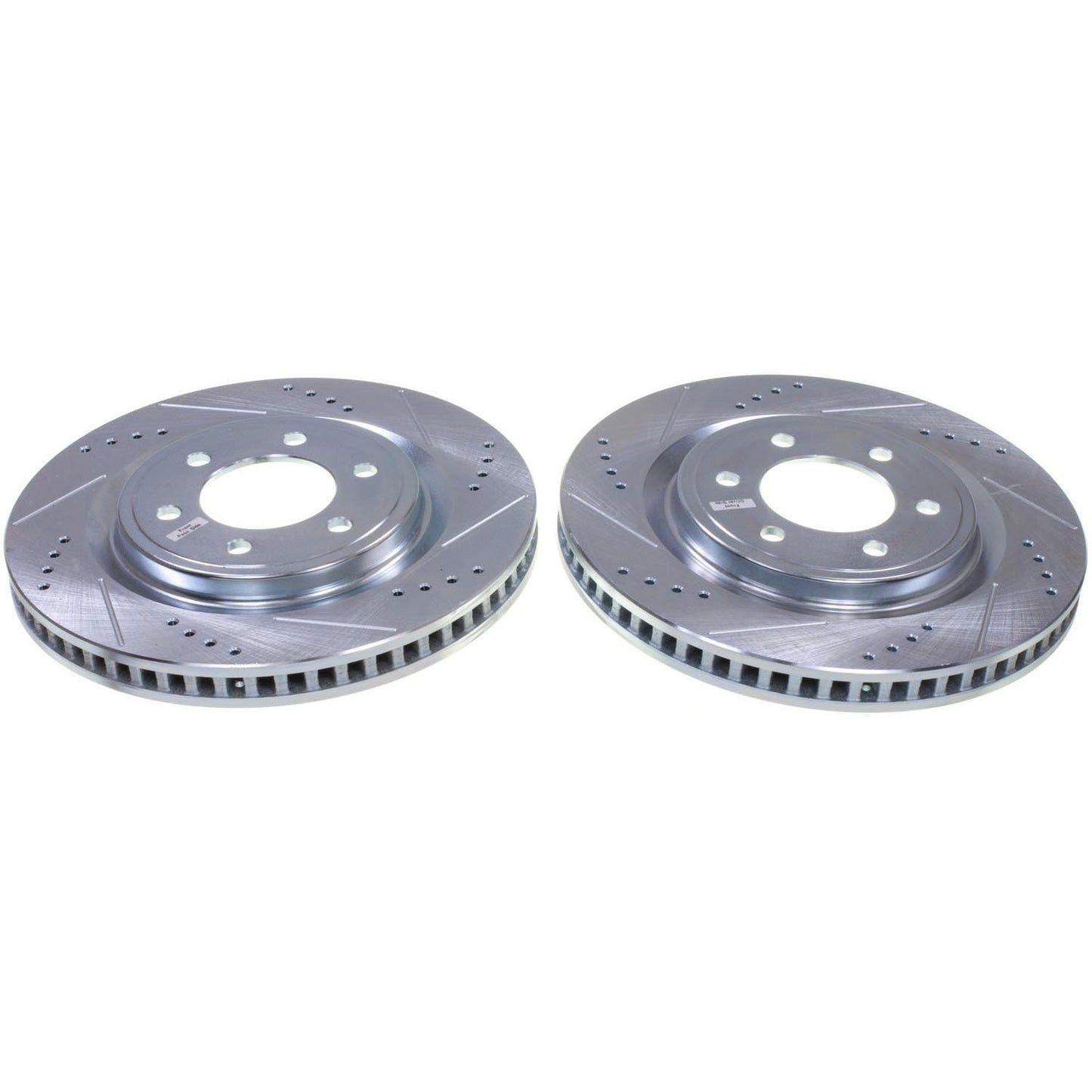 PowerStop Power Stop 22-23 Ford F-150 Lightning Front Drilled & Slotted Rotor - Pair AR85227XPR